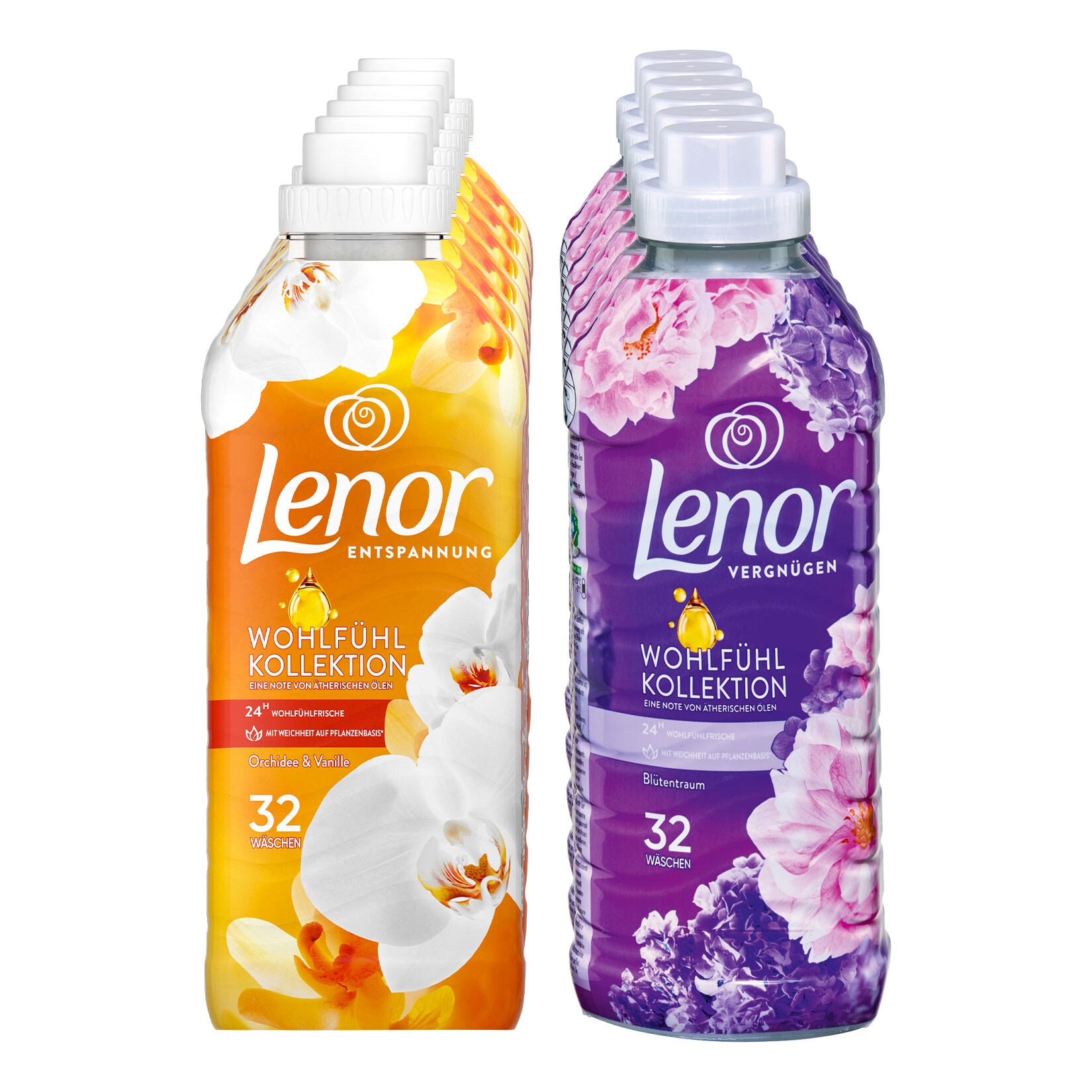 Lenor Weichsp&uuml;ler 800 ml, veschiedene Sorten, 12er Pack - Bild 1