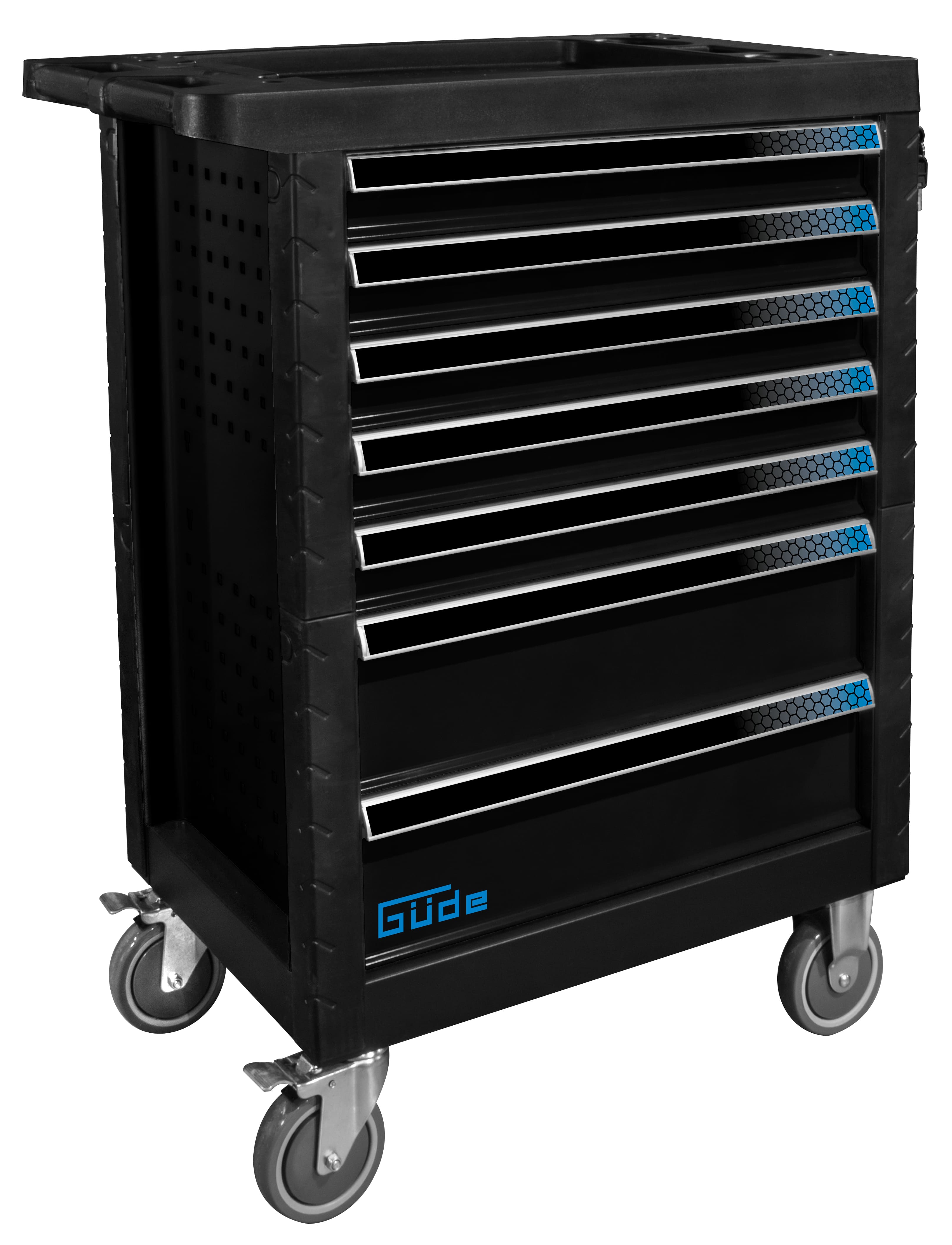 G&uuml;de Werkstattwagen GW7 Black Line 165-tlg. - Bild 1