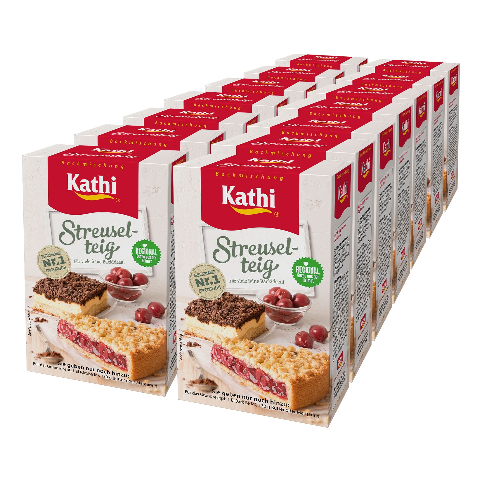 Kathi Streuselteig 420 g, 14er Pack - Bild 1
