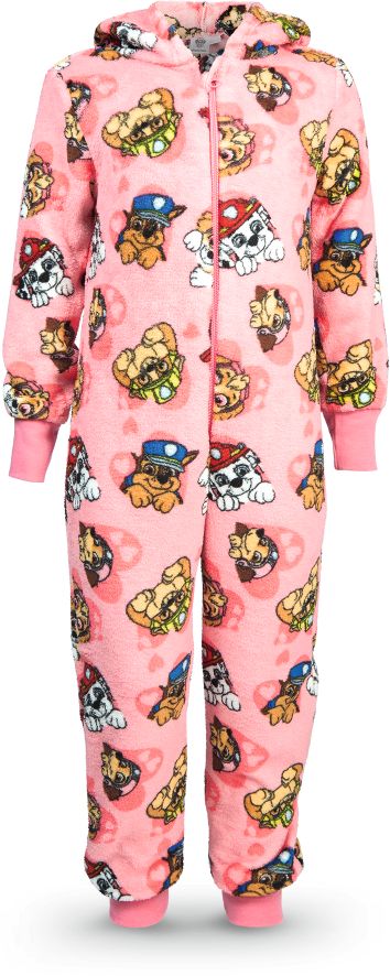 Paw Patrol Onesie f&uuml;r M&auml;dchen und Jungen - M&auml;dchen, Gr. 98/104 - Bild 1