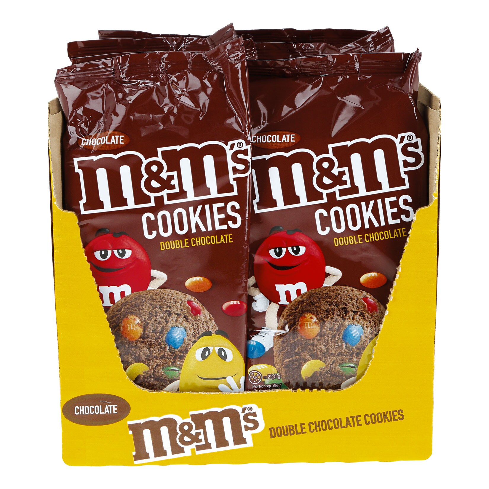 M&M&acute;s Cookies 180g, 8er Pack - Bild 1