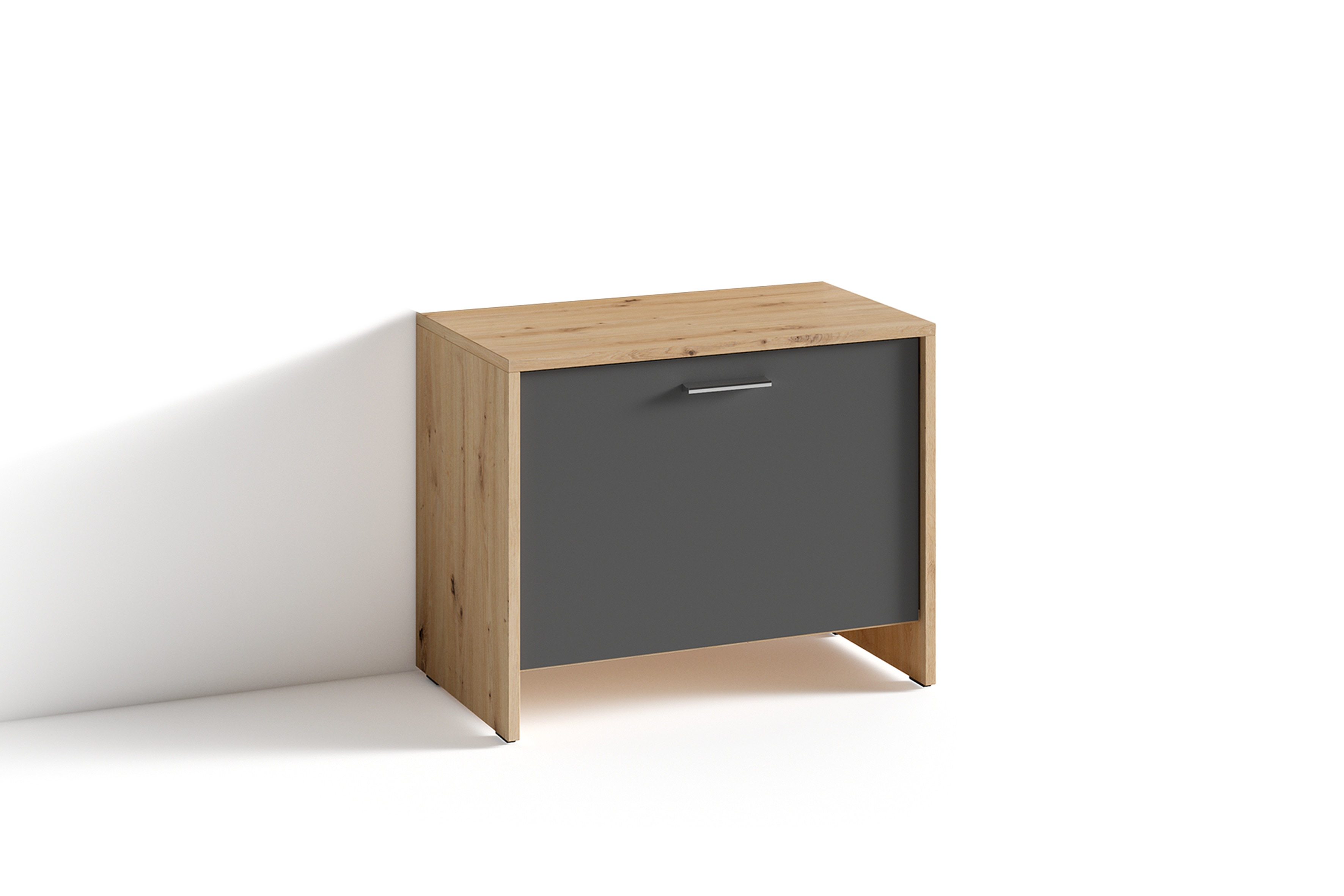 byLIVING Sitzbank BEN, Breite 60 cm, Artisan Eiche (Eiche-Optik)/anthrazit - Bild 1