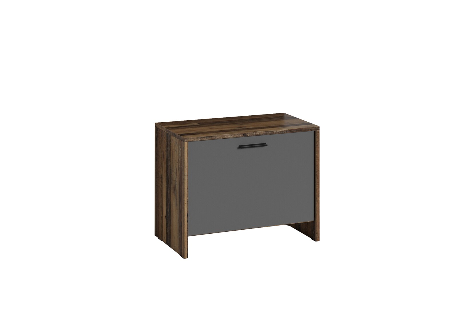 byLIVING Sitzbank BEN, Breite 60 cm, Old Wood (Altholz-Optik)/anthrazit