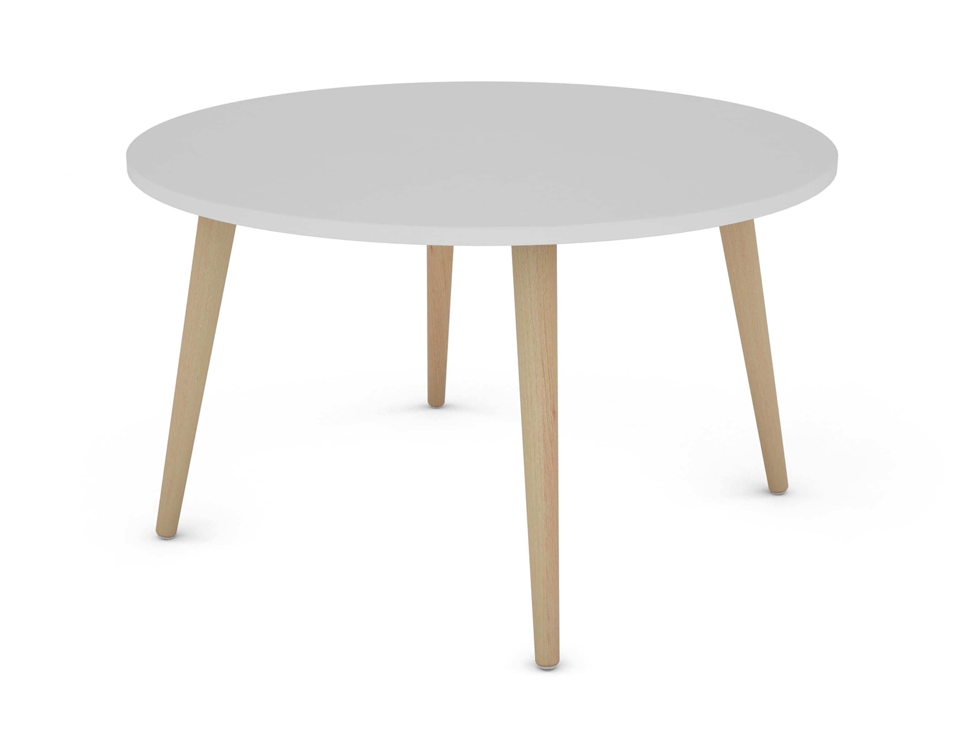 byLIVING Couchtisch LASSE, Breite 80 cm, Akazie natur/schwarz, skandinavisch - Bild 1