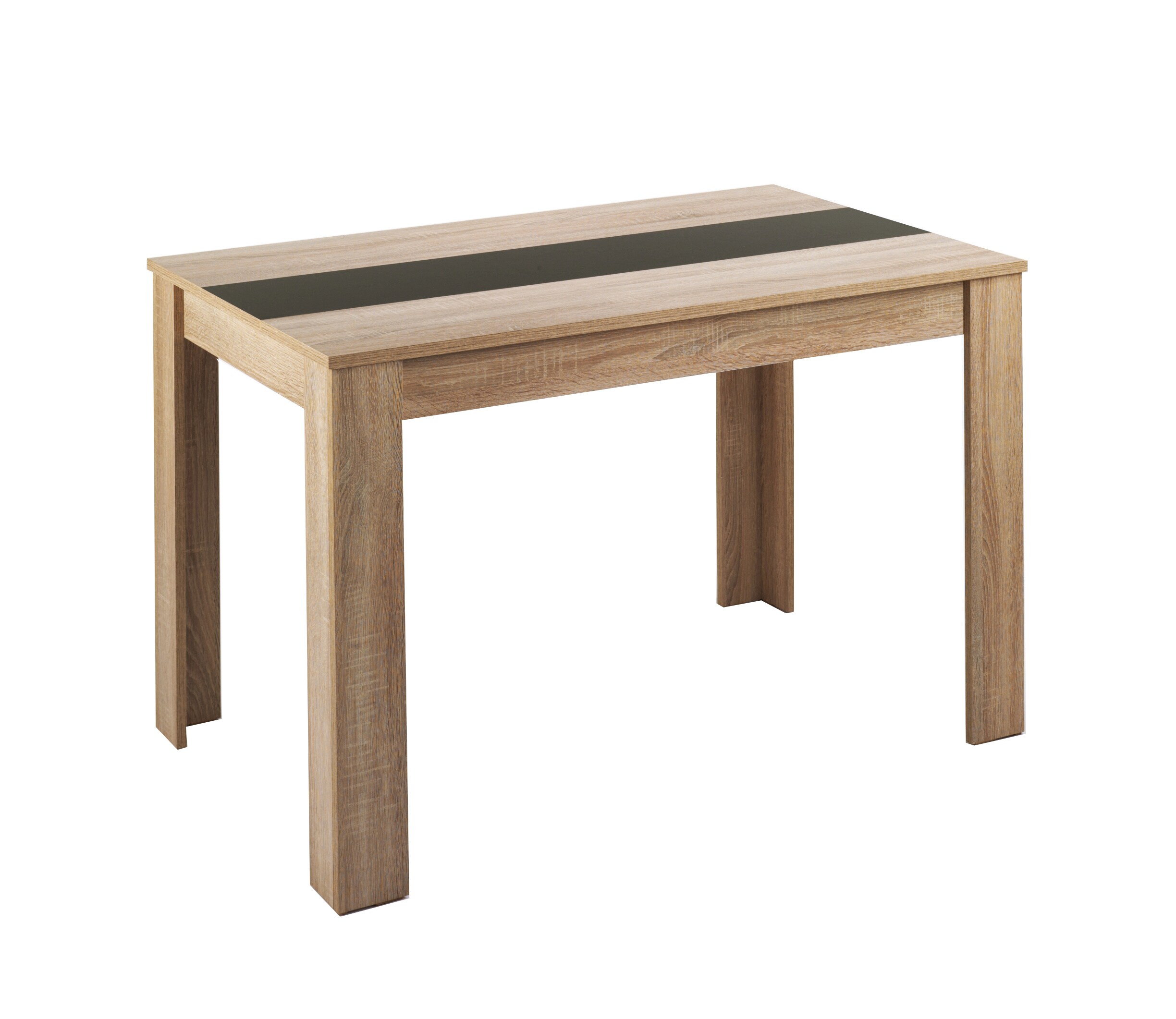 byLIVING Esstisch NORI, Breite 120 cm, Artisan Eiche (Eiche-Optik)/schwarz - Bild 1