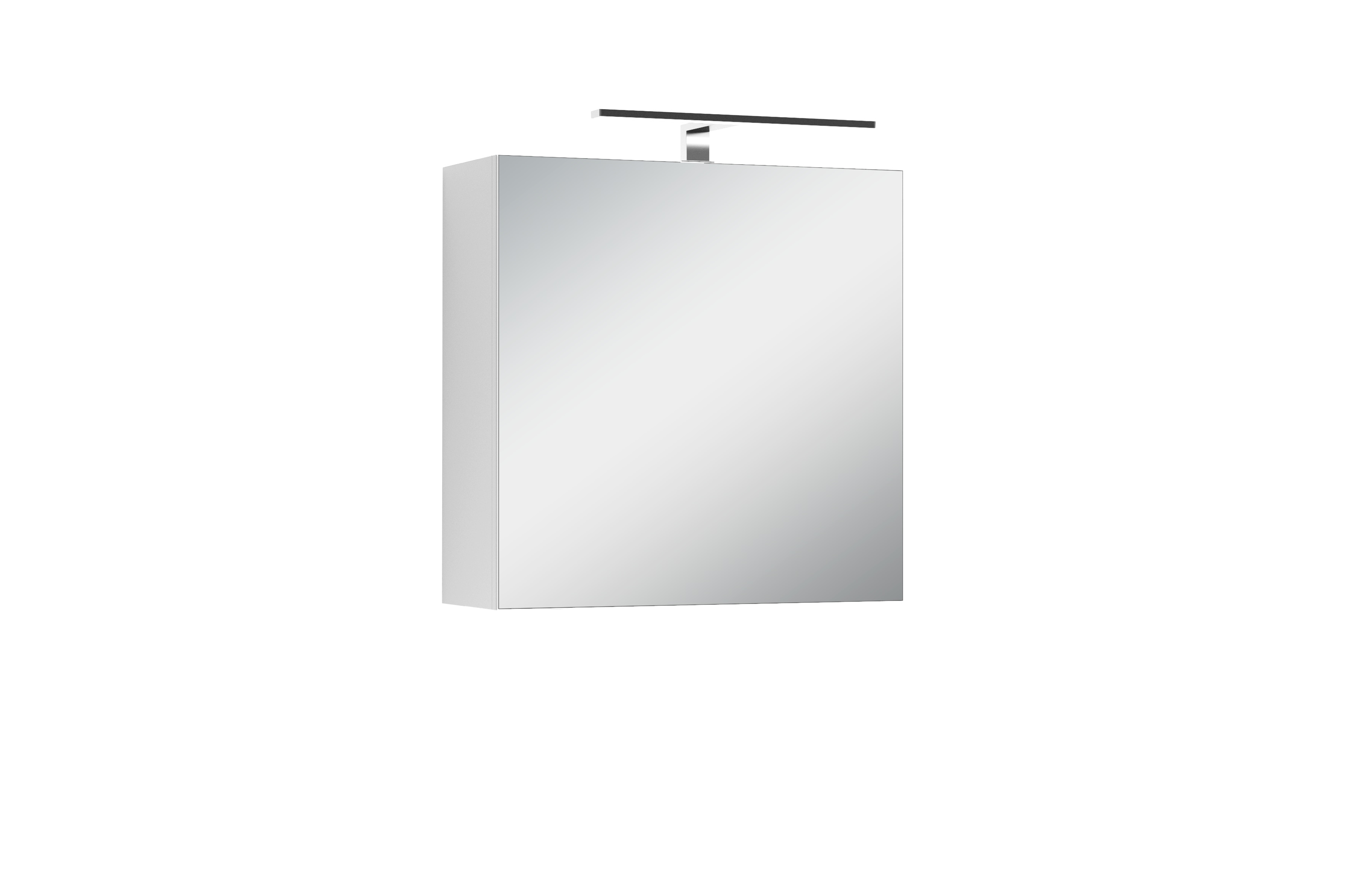 byLIVING Spiegelschrank SPREE, Breite 60 cm, wei&szlig;, LED Beleuchtung - Bild 1