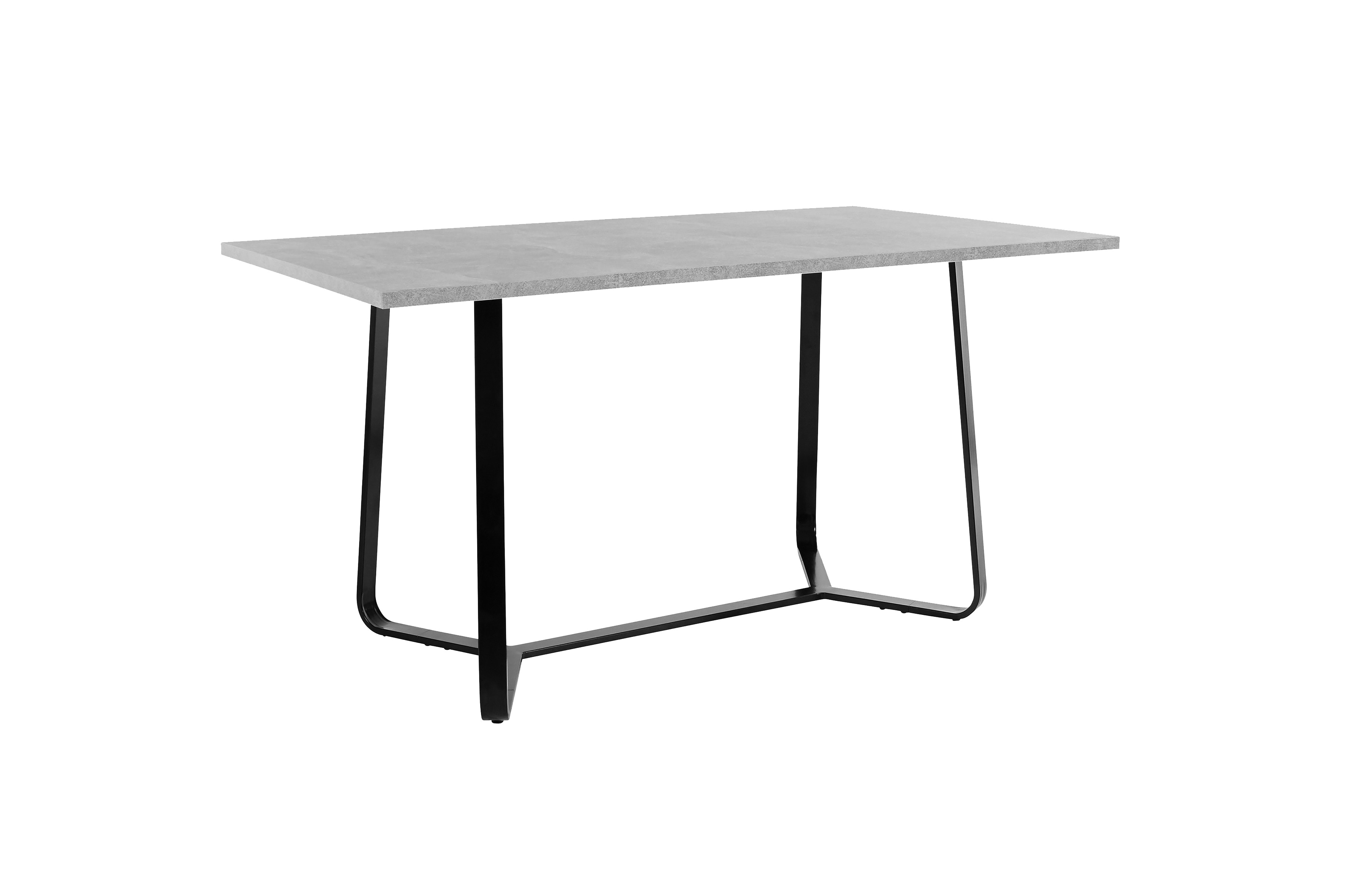 byLIVING Esstisch TALEA, Breite 140 cm, Light Atelier (Beton-Optik)/schwarz - Bild 1