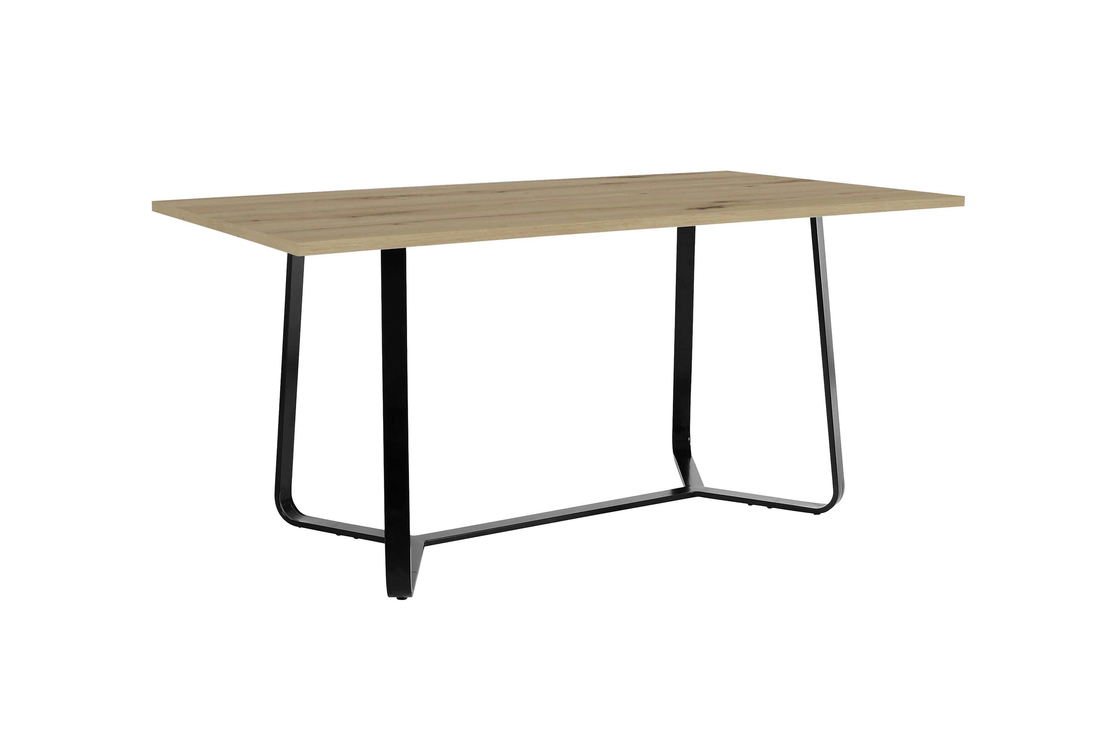 byLIVING Esstisch TALEA, Breite 160 cm, Artisan Eiche (Eiche-Optik)/schwarz - Bild 1