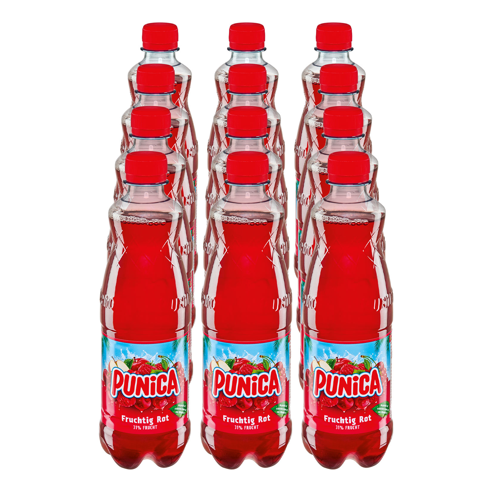 Punica fruchtig rot 0,5 Liter, 12er Pack