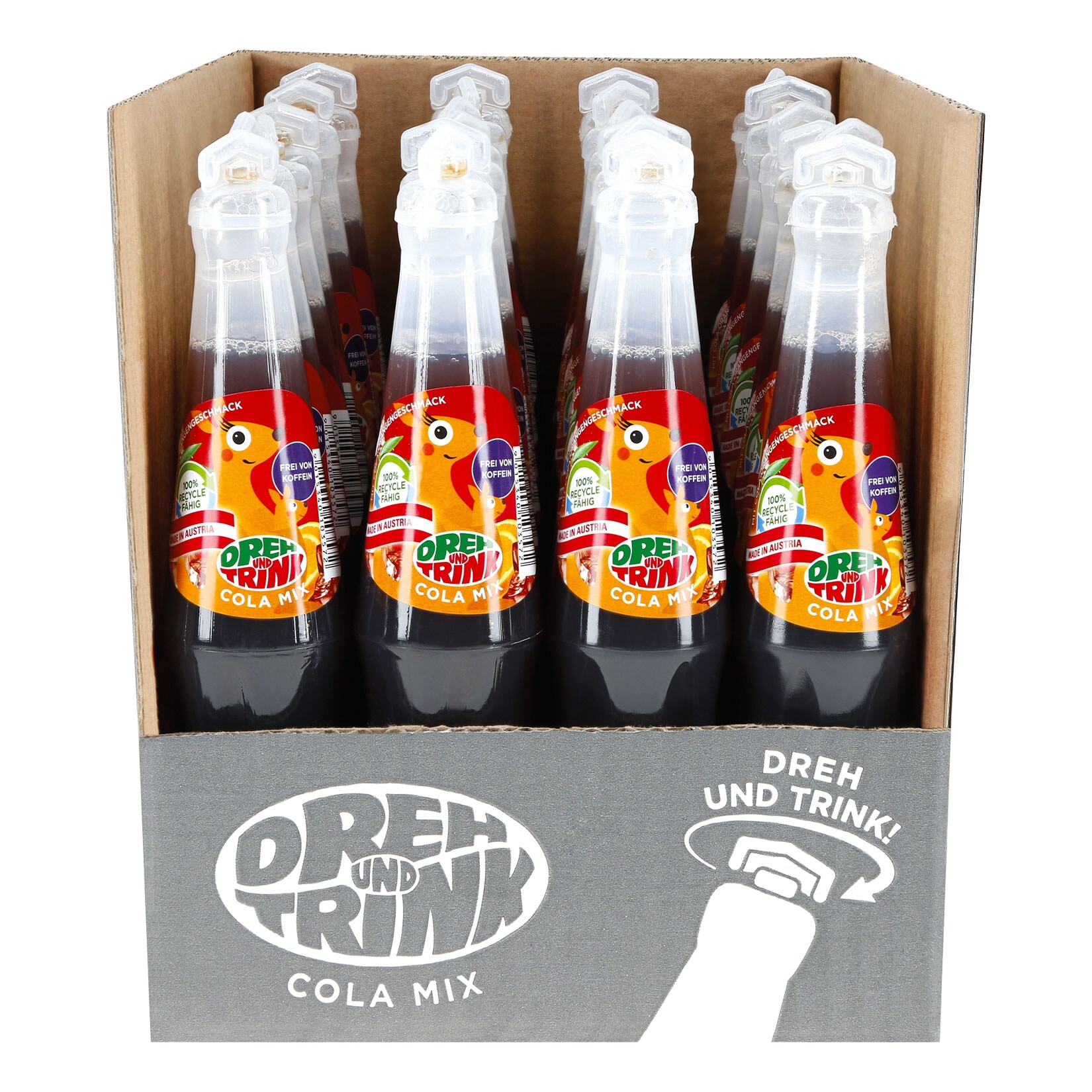 Dreh und Drink Cola Mix 0,2 Liter, 24er Pack - Bild 1
