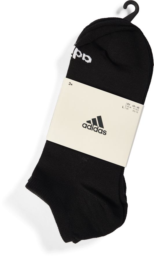 Adidas Liner Sneakersocken, Schwarz, L 43/45 - Bild 1