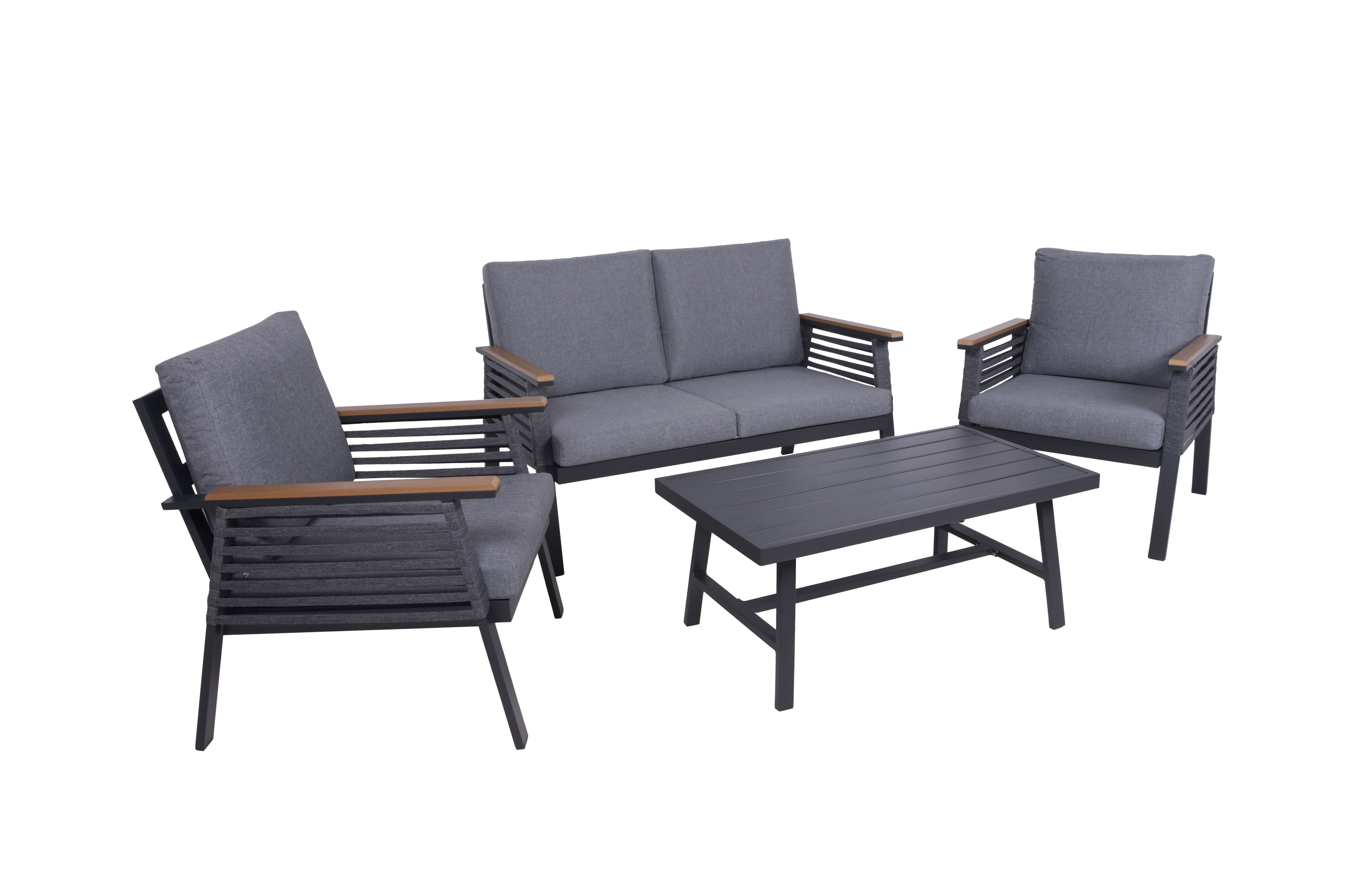 Lounge-Gruppe DENIA, anthrazit - Bild 1