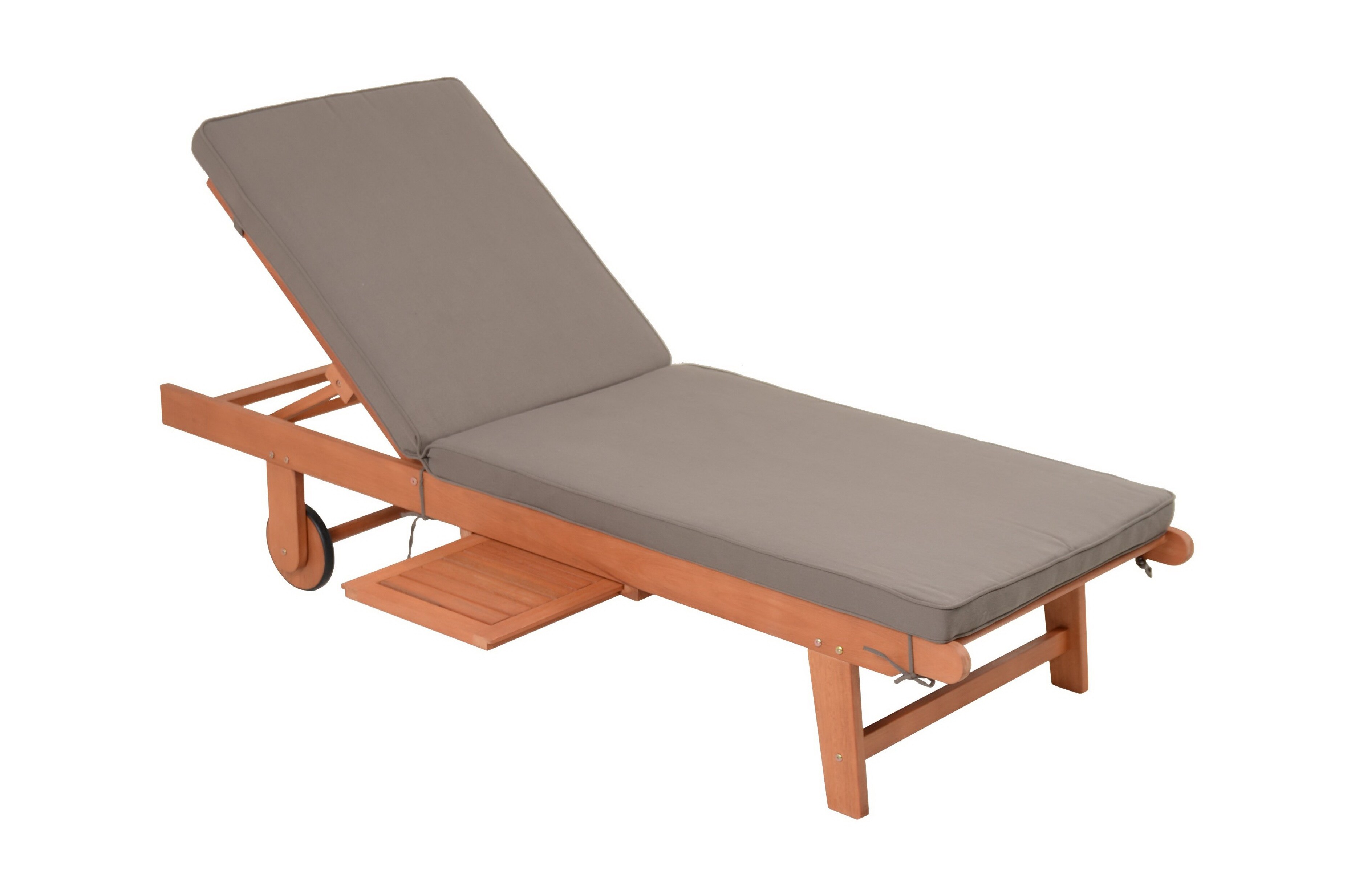 Sonnenliege SAN DIEGO, braun, inkl. Auflage - Bild 1