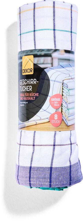 Geschirrt&uuml;cher 8 ST - Bild 1