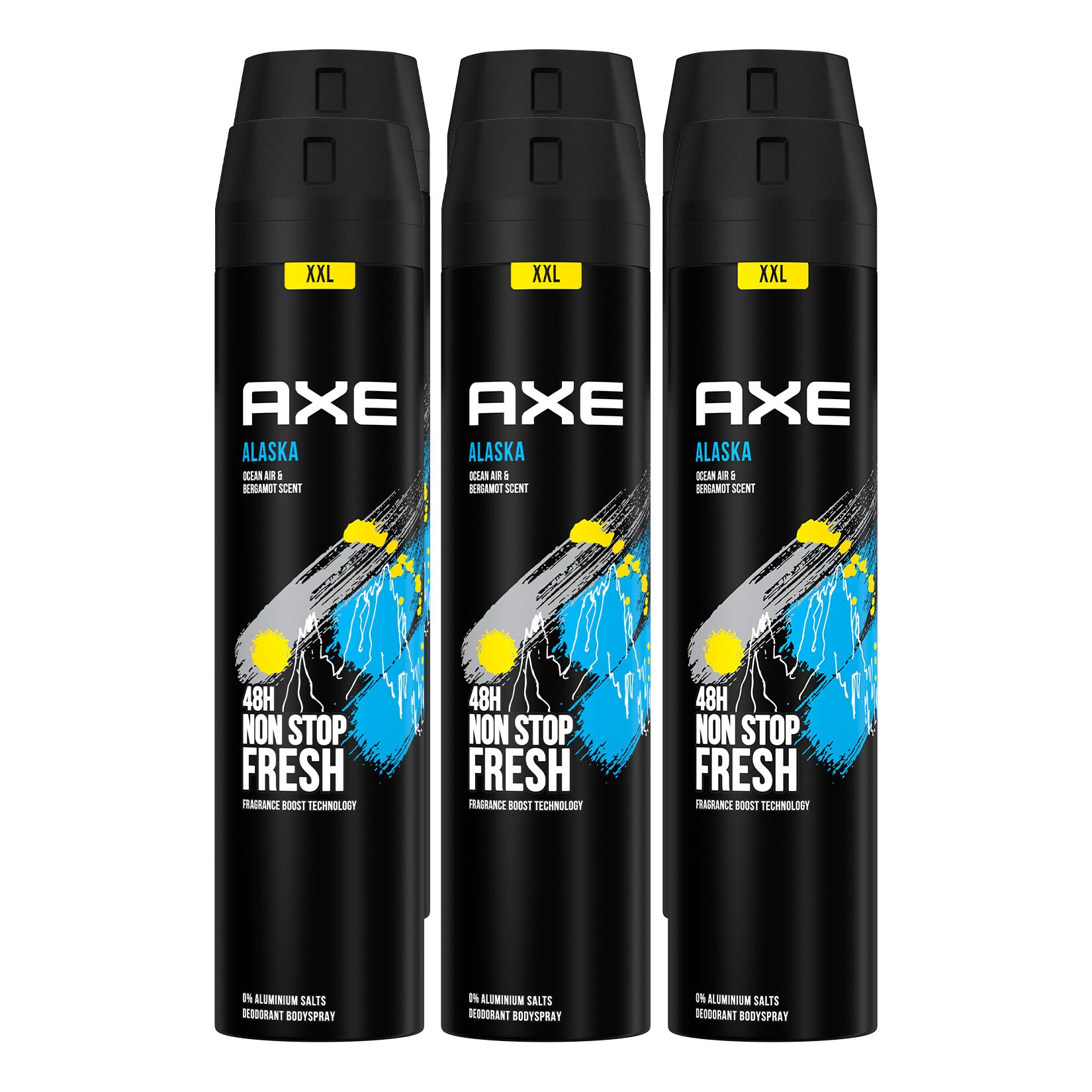 Axe Bodyspray Alaska 250 ml, 6er Pack - Bild 1