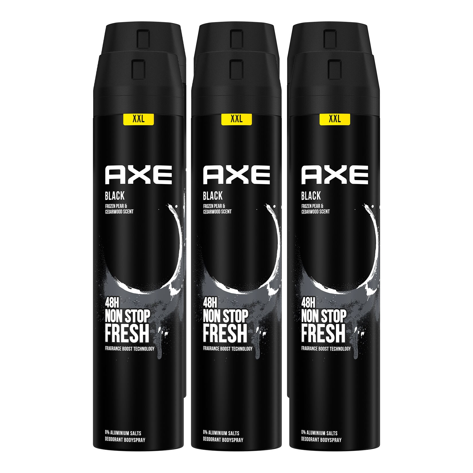 Axe Bodyspray Black 250 ml, 6er Pack - Bild 1