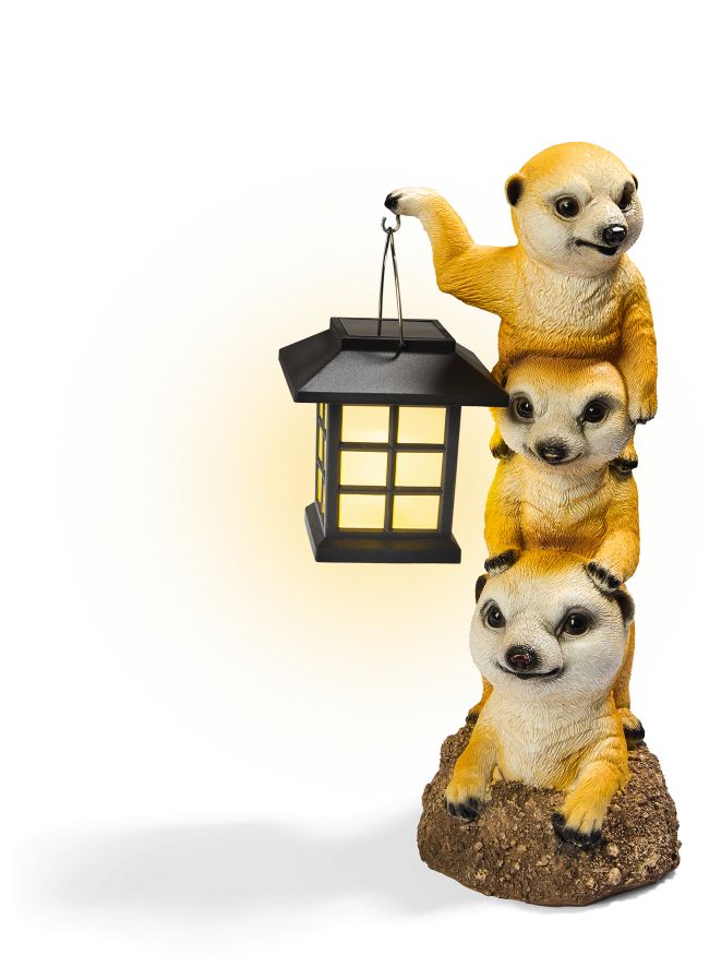 LED Erdm&auml;nnchen- Fini, Kai und Ole - Bild 1