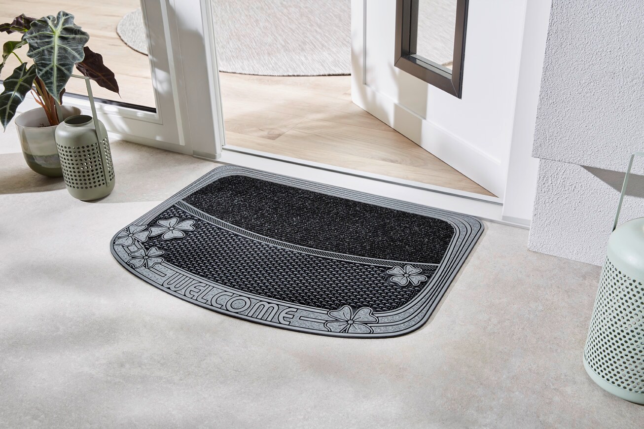 Outdoor Fussmatte -versch- Ausf&uuml;hrungen - halbrund - Bild 1