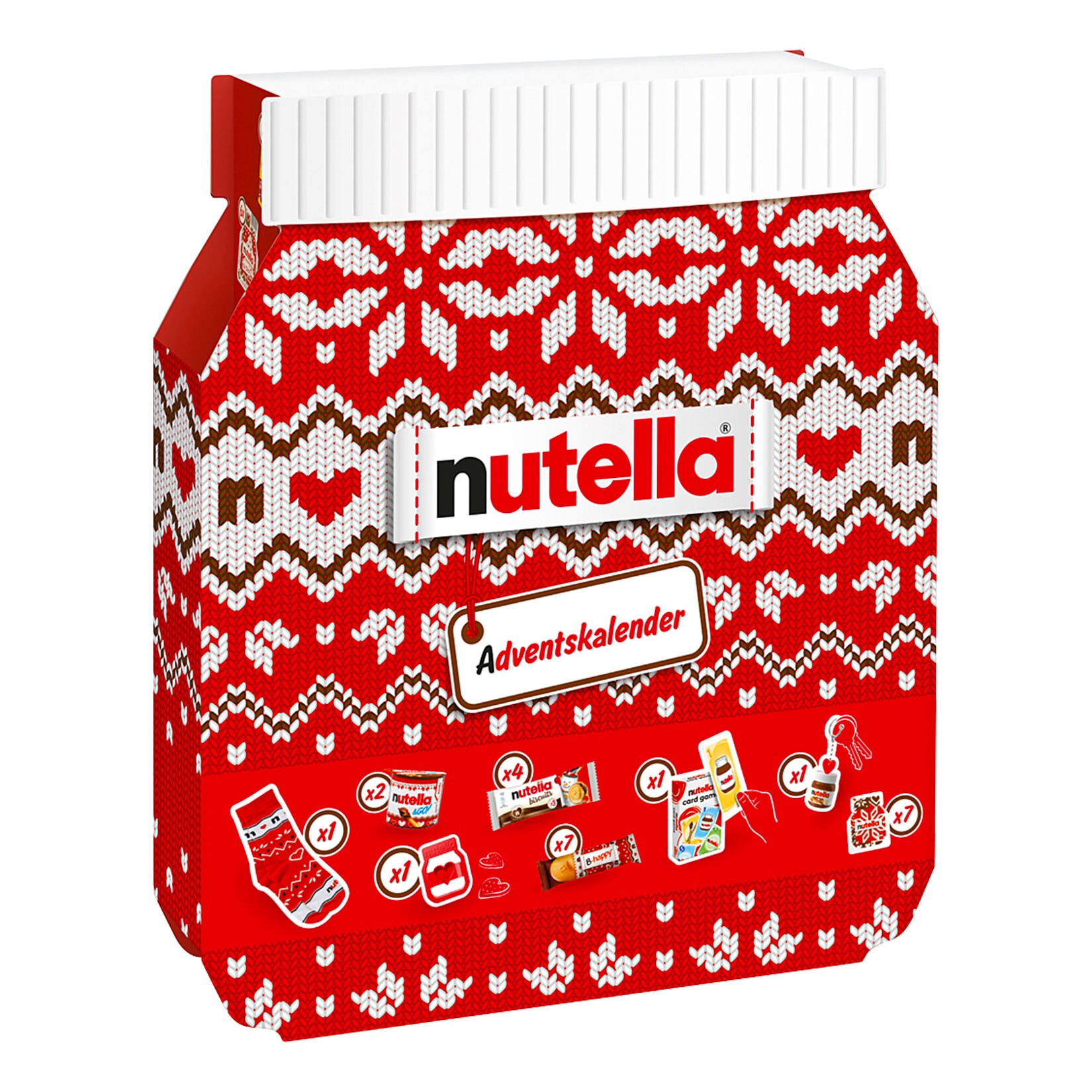 Nutella Adventskalender 528 g - Bild 1