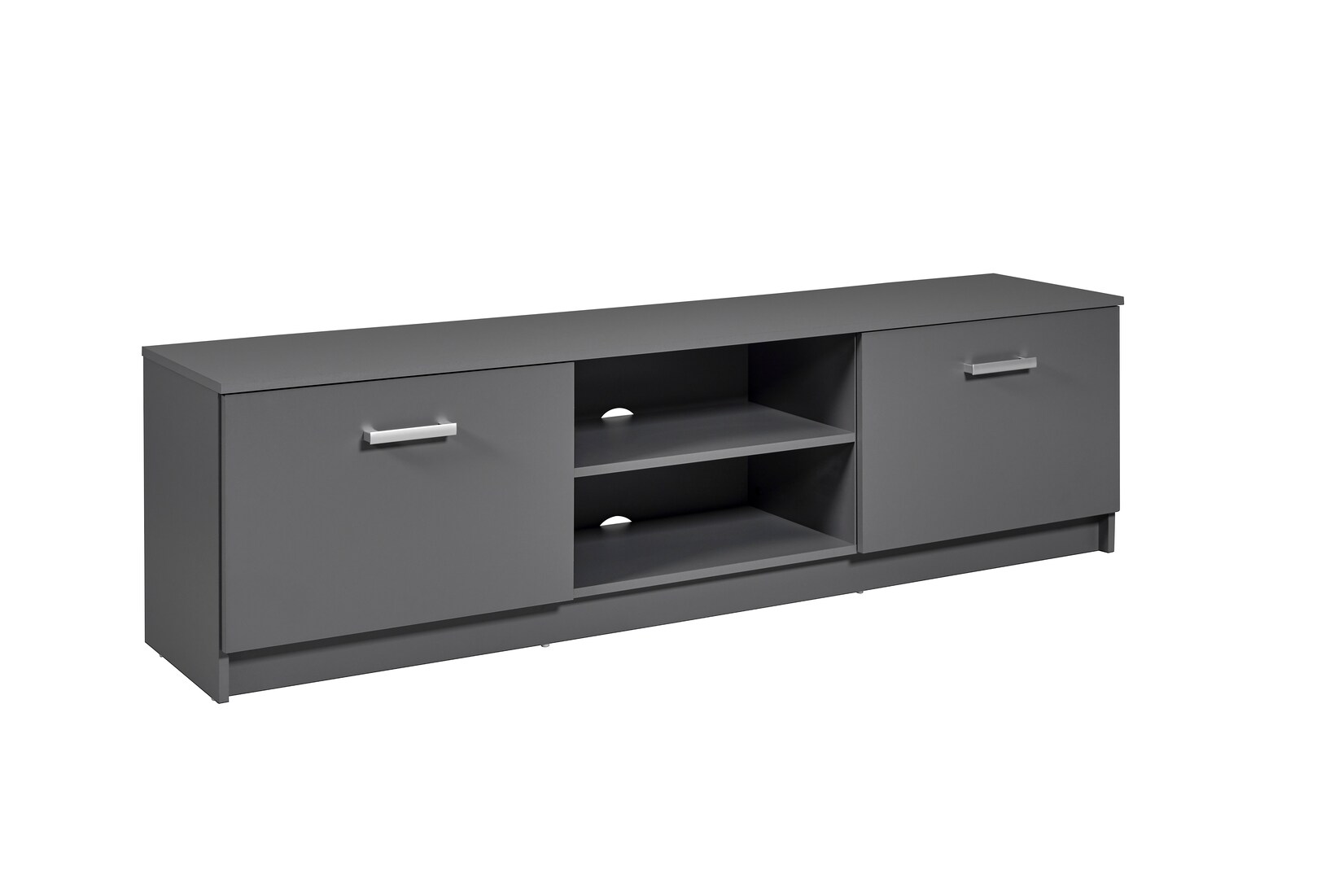 Inter Link Lowboard TV Möbel Kommode Elenzio in grau | 04010340187336