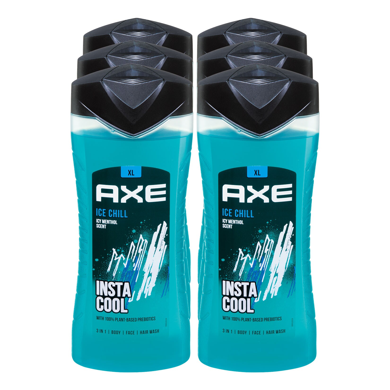 Axe Duschgel Ice Chill 400 ml, 6er Pack - Bild 1