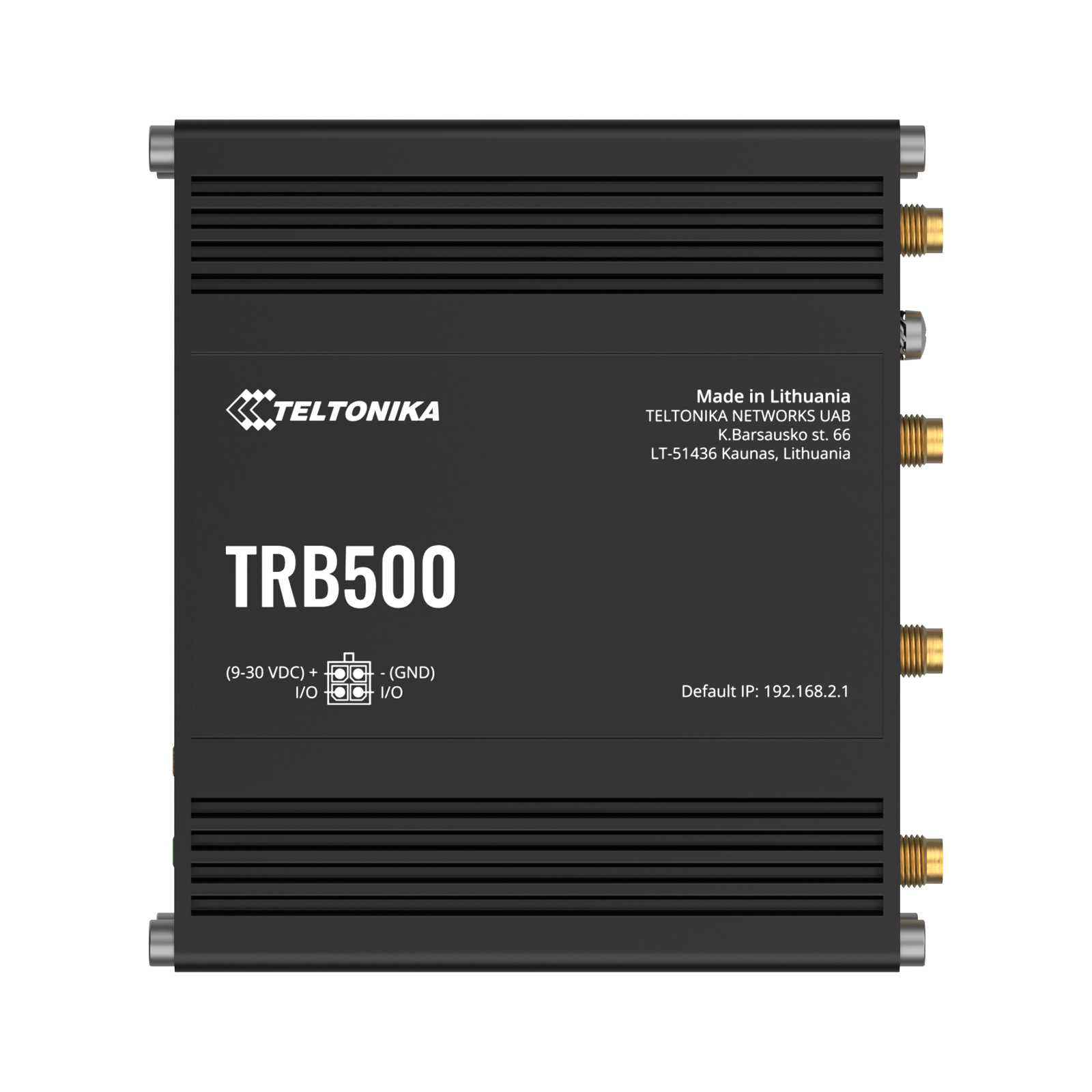 Teltonika TRB500 Industrieller 5G-Gateway Schwarz - Bild 1