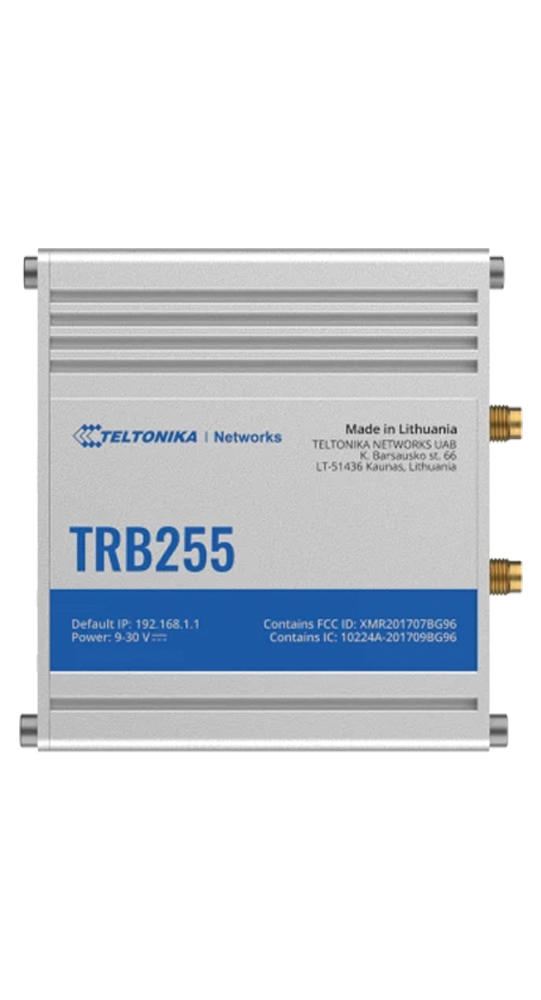 Teltonika TRB255 Industrial M2M Gateway Silber - Bild 1