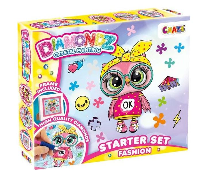 CRAZE Diamond Painting-Set - Starter Set Fashion - Bild 1