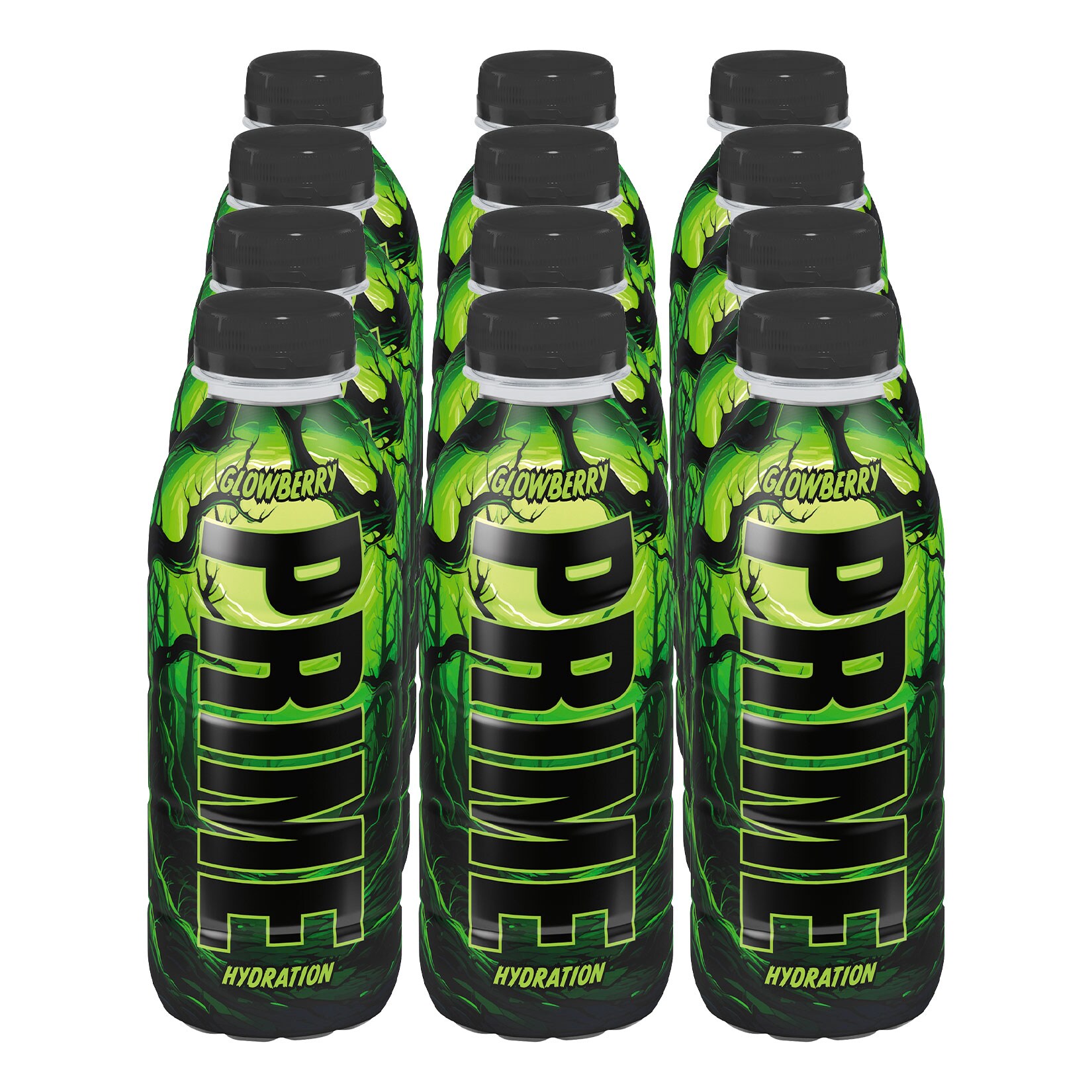 Prime Hydration Glowberry 0,5 Liter, 12er Pack - Bild 1
