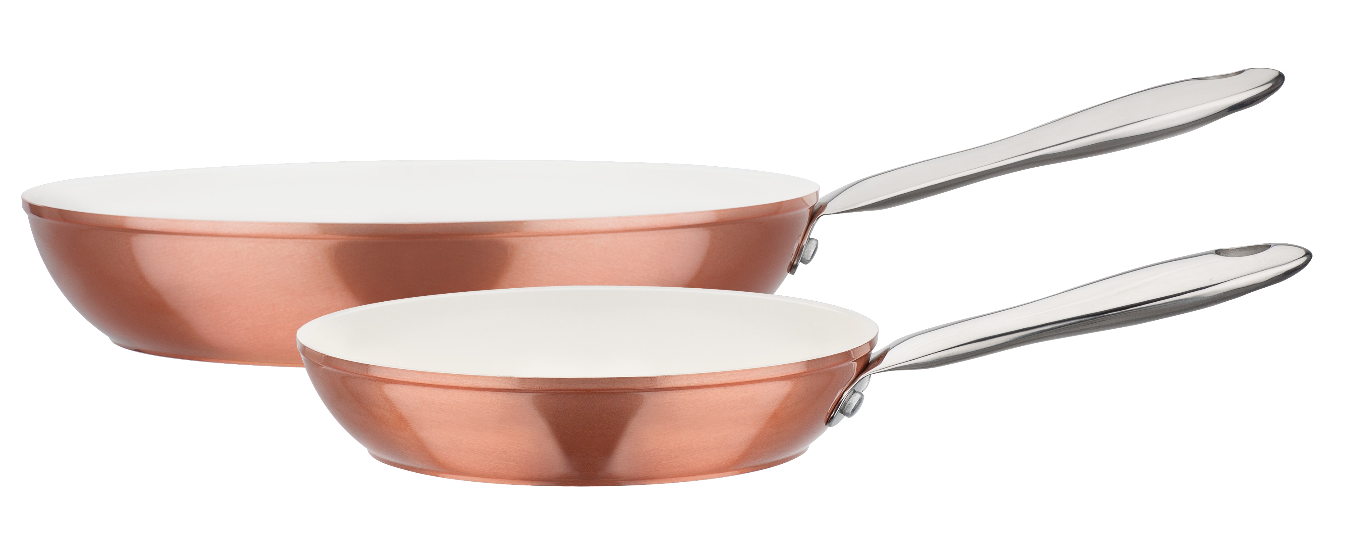 GSW Pfannen-Set Kupfer-Bronze 2-tlg. - Bild 1