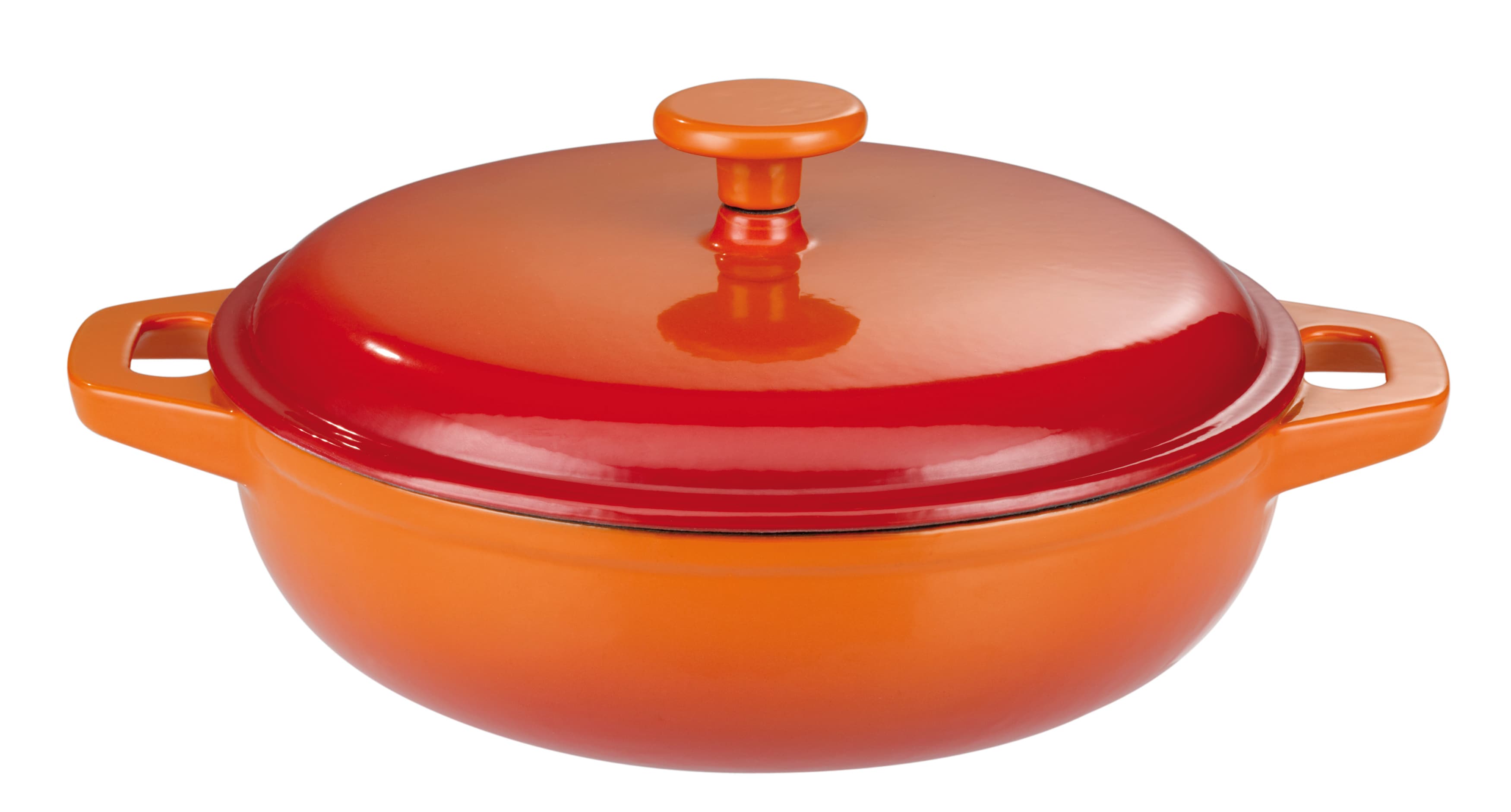 GSW Gusseisen Schmortopf Orange Shadow 30cm, 4,5 L - Bild 1