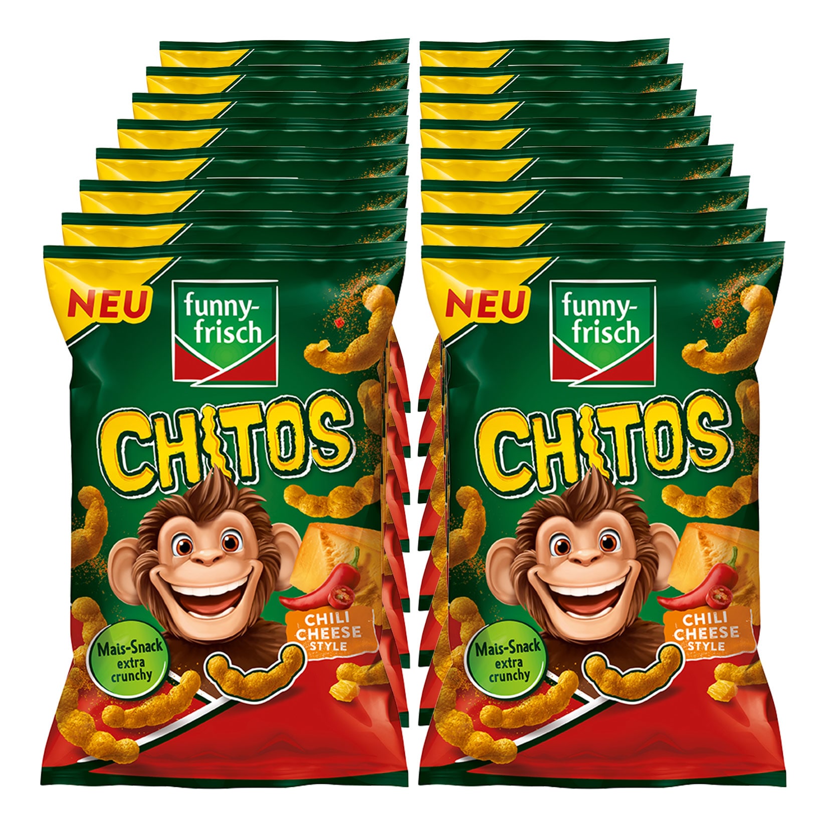 funny-frisch Chitos Chili-Cheese 80 g, 16er Pack - Bild 1