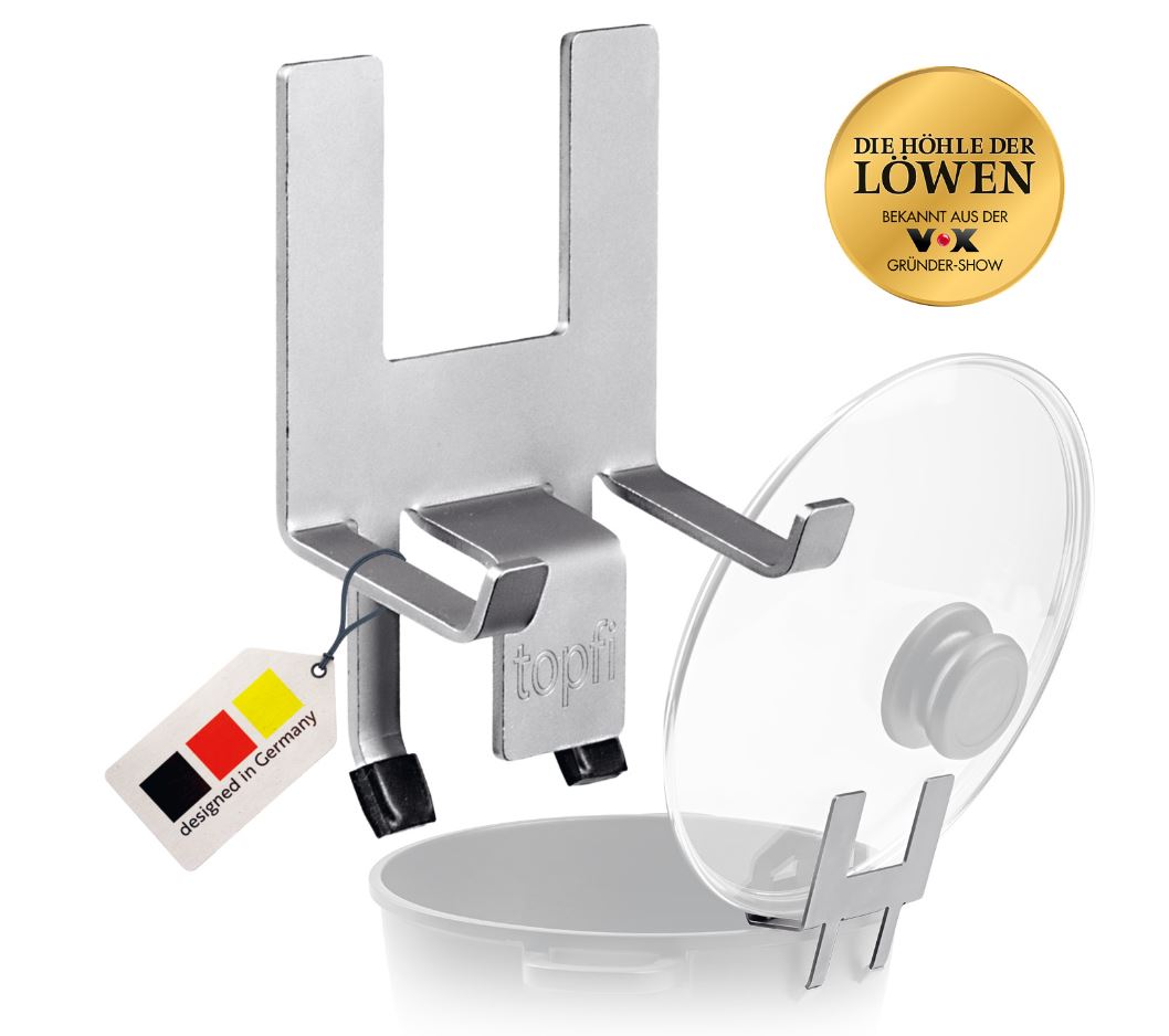 Topfi Topfdeckelhalter Edelstahl - Bild 1