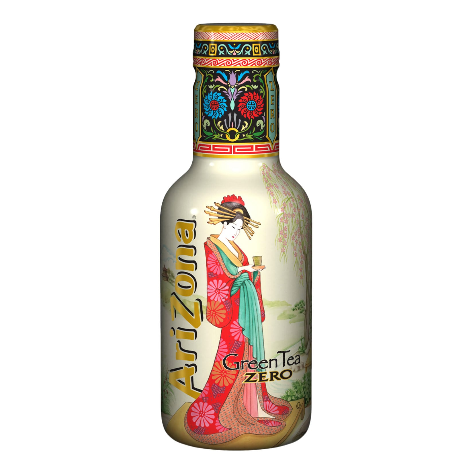 AriZona Eistee Green Tea Zero 0,5 Liter - Bild 1