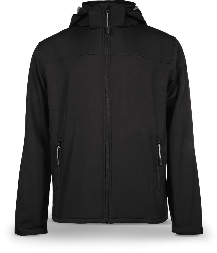 Herren Softshelljacke - schwarz - Herren, Gr. M - Bild 1