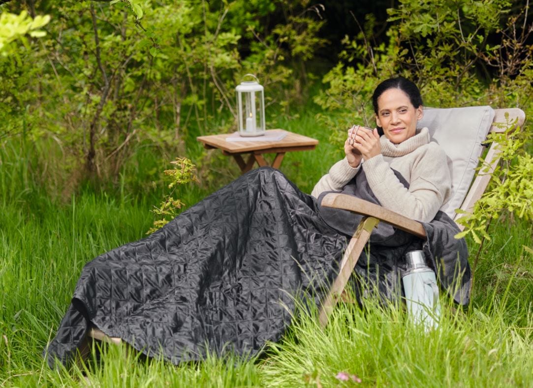 Dekor Thermodecke -versch.Ausf&uuml;hrungen - anthrazit - Bild 1