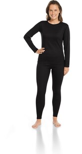 Thermounterwäscheset - schwarz, Damen, Gr.M - Bild 1