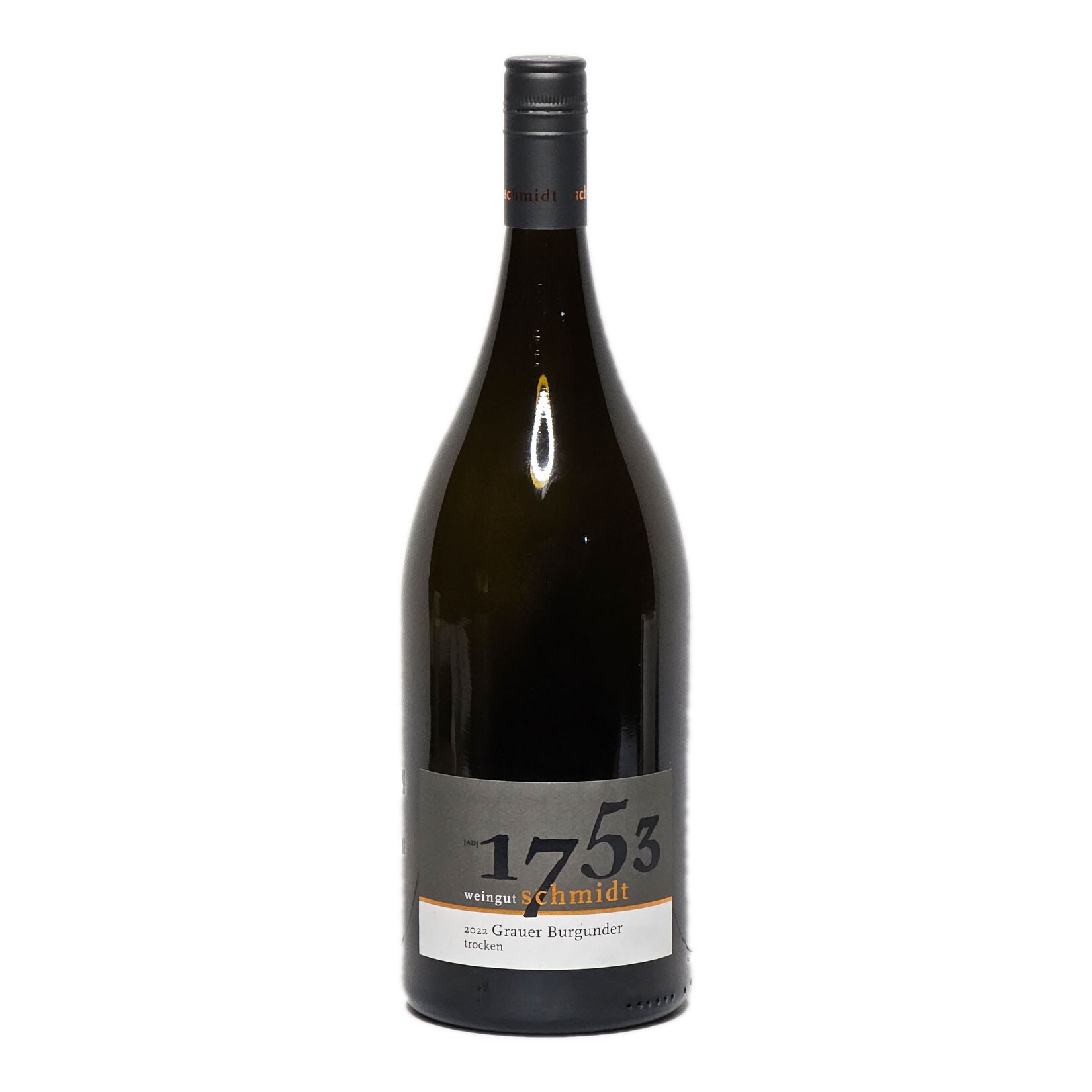 Netto Wein-Angebote - Weingut Schmidt 2023er Grauer Burgunder trocken Magnum 13,5 % vol 1,5 Liter