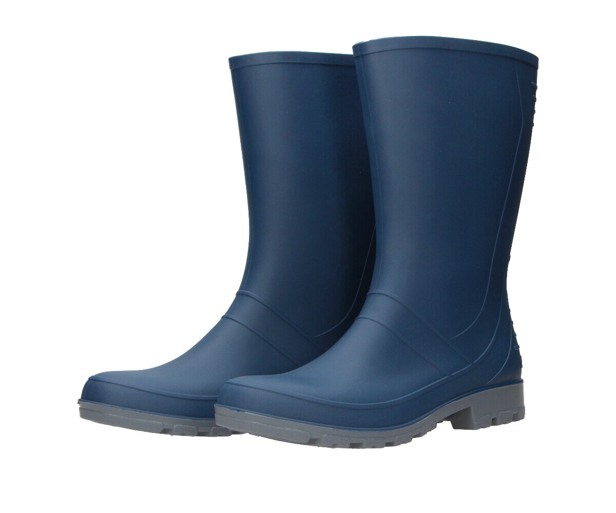 Damen und Herren Gummistiefel - Damen navy, Gr. 38 - Bild 1