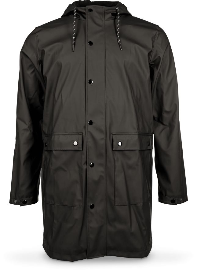 Herren Regenjacke, schwarz- Gr. M - Bild 1