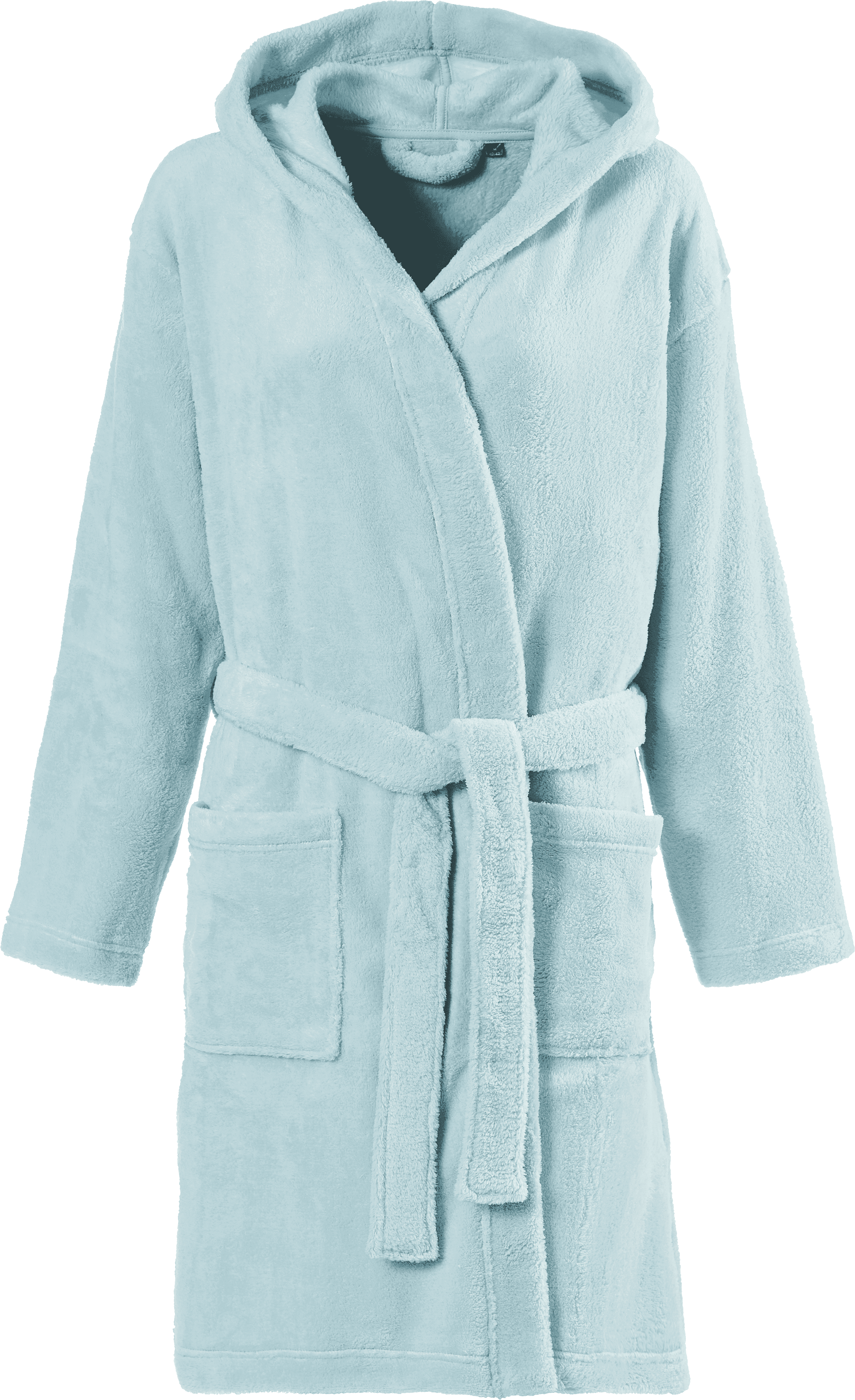 SoC Damen- / Herren- Bademantel - Damen, hellblau, Gr. M - Bild 1