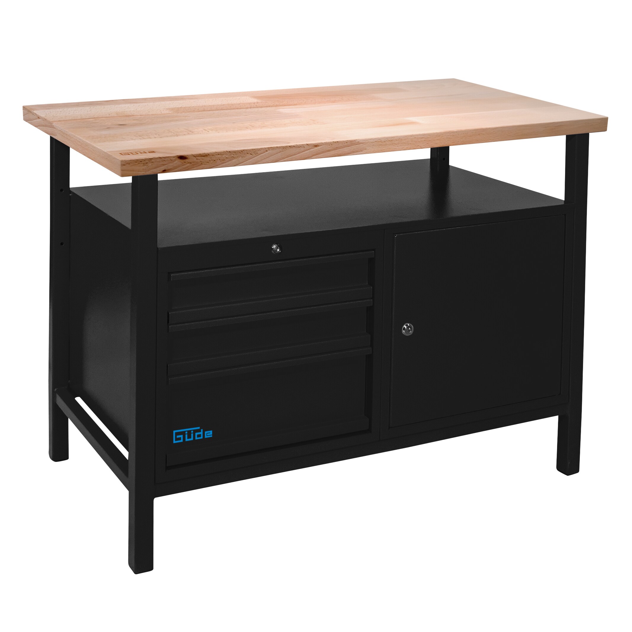 G&uuml;de Werkbank P 1200 SLT Black Line - Bild 1