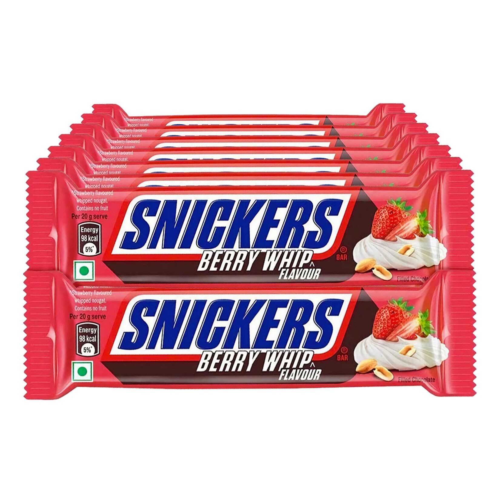 Snickers Berry Whip Flavour Riegel 40 g, 15er Pack