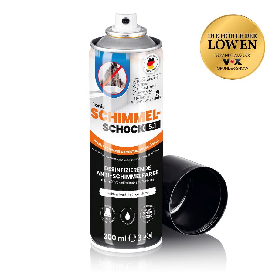 Tonis Schimmelschock Schimmelspray 5.1 300ml wei&szlig; - Bild 1