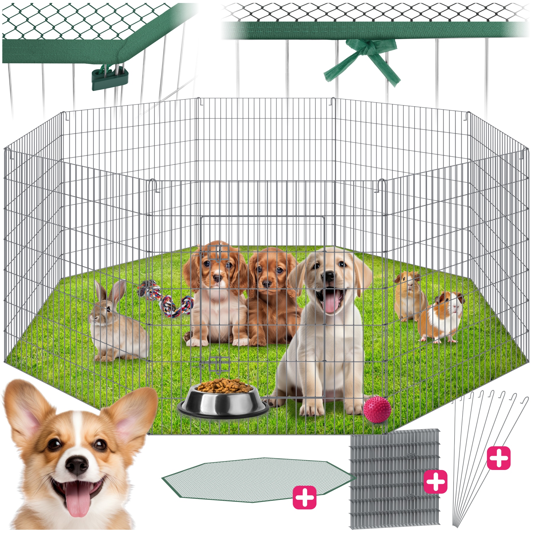 Flexibler Brauseschlauch Edelstahl - 1,5m Mit Doppelverriegelung