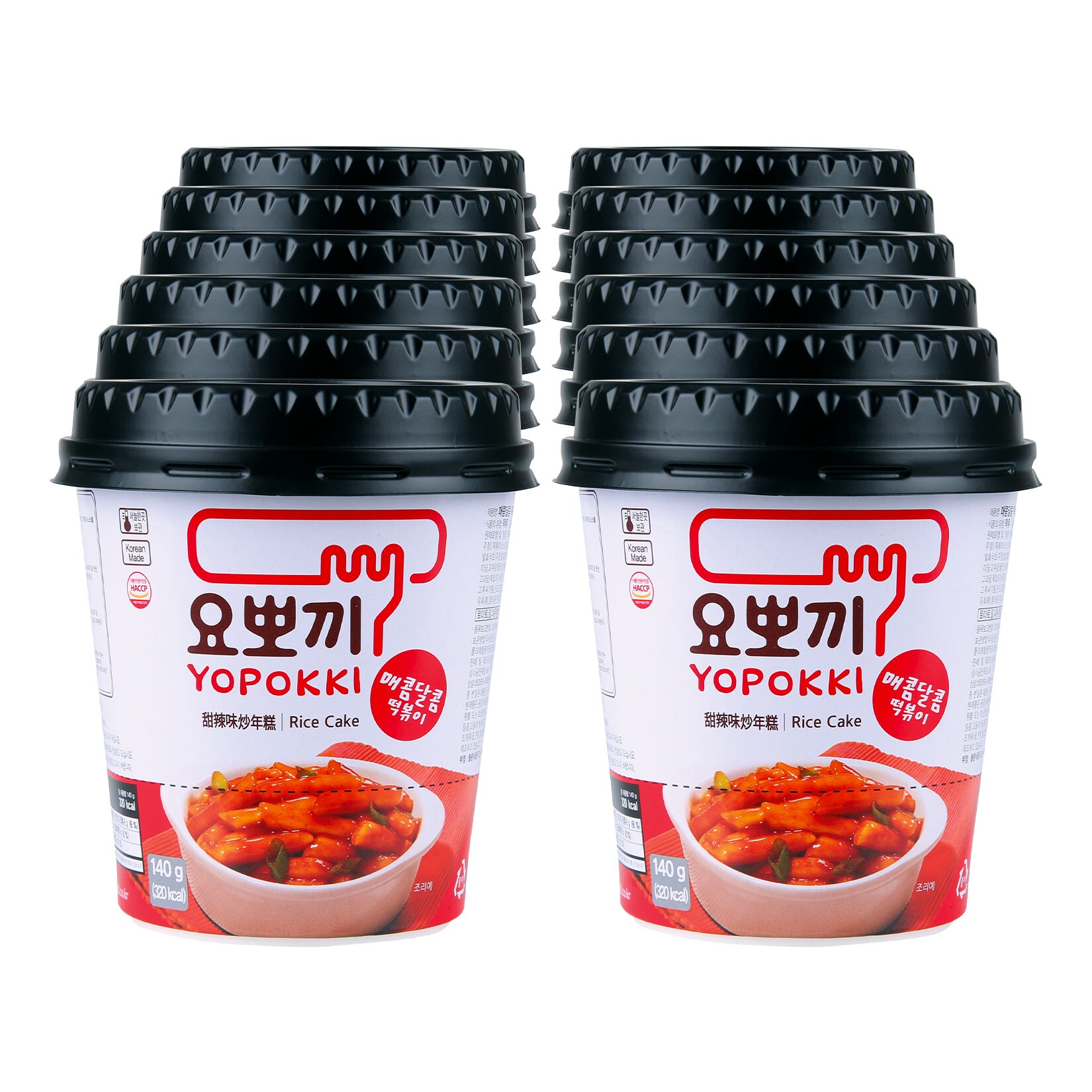 YOPOKKI Reiskuchen s&uuml;&szlig; & w&uuml;rzig 140 g, 12er Pack - Bild 1