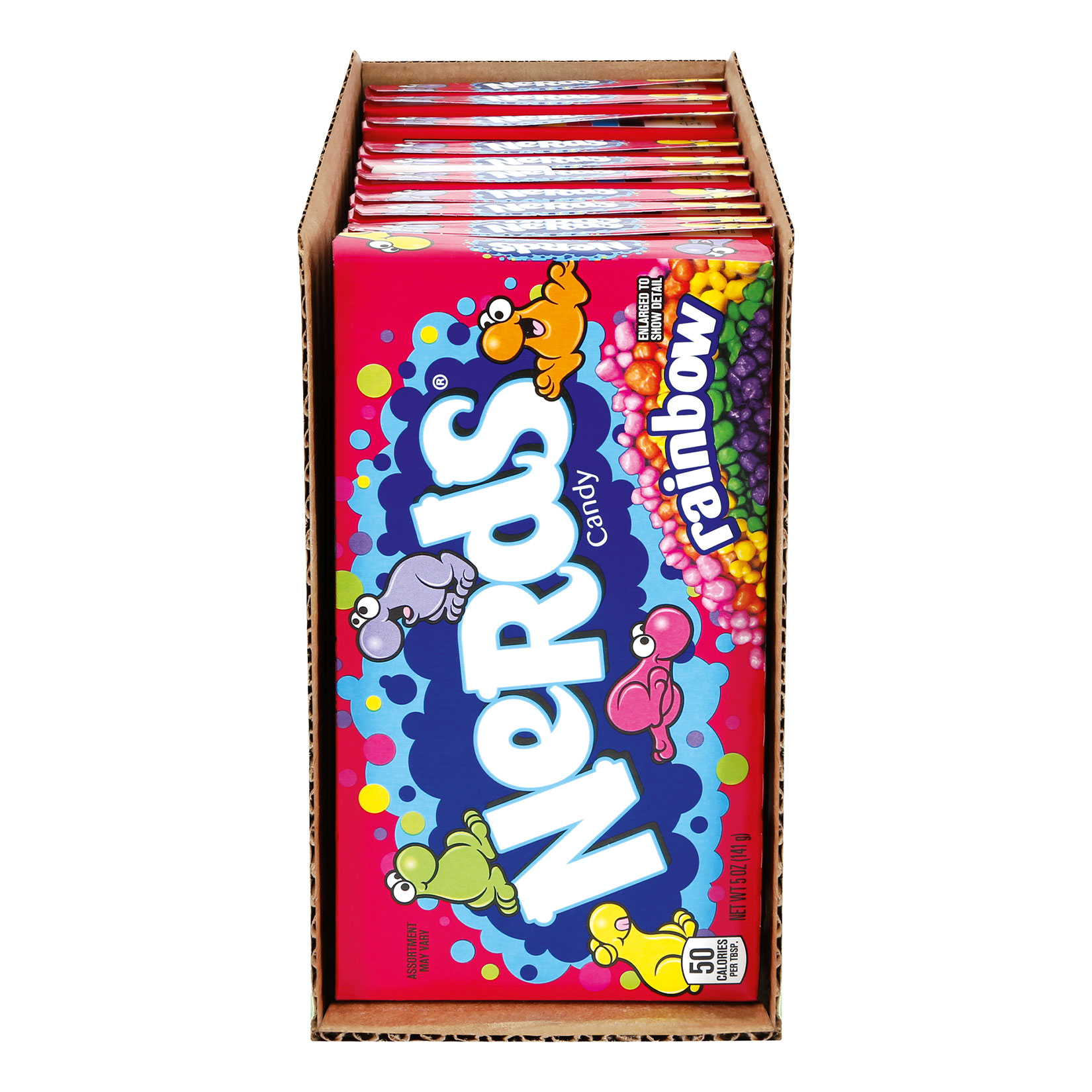Nerds Candy Rainbow 141 g, 12er Pack