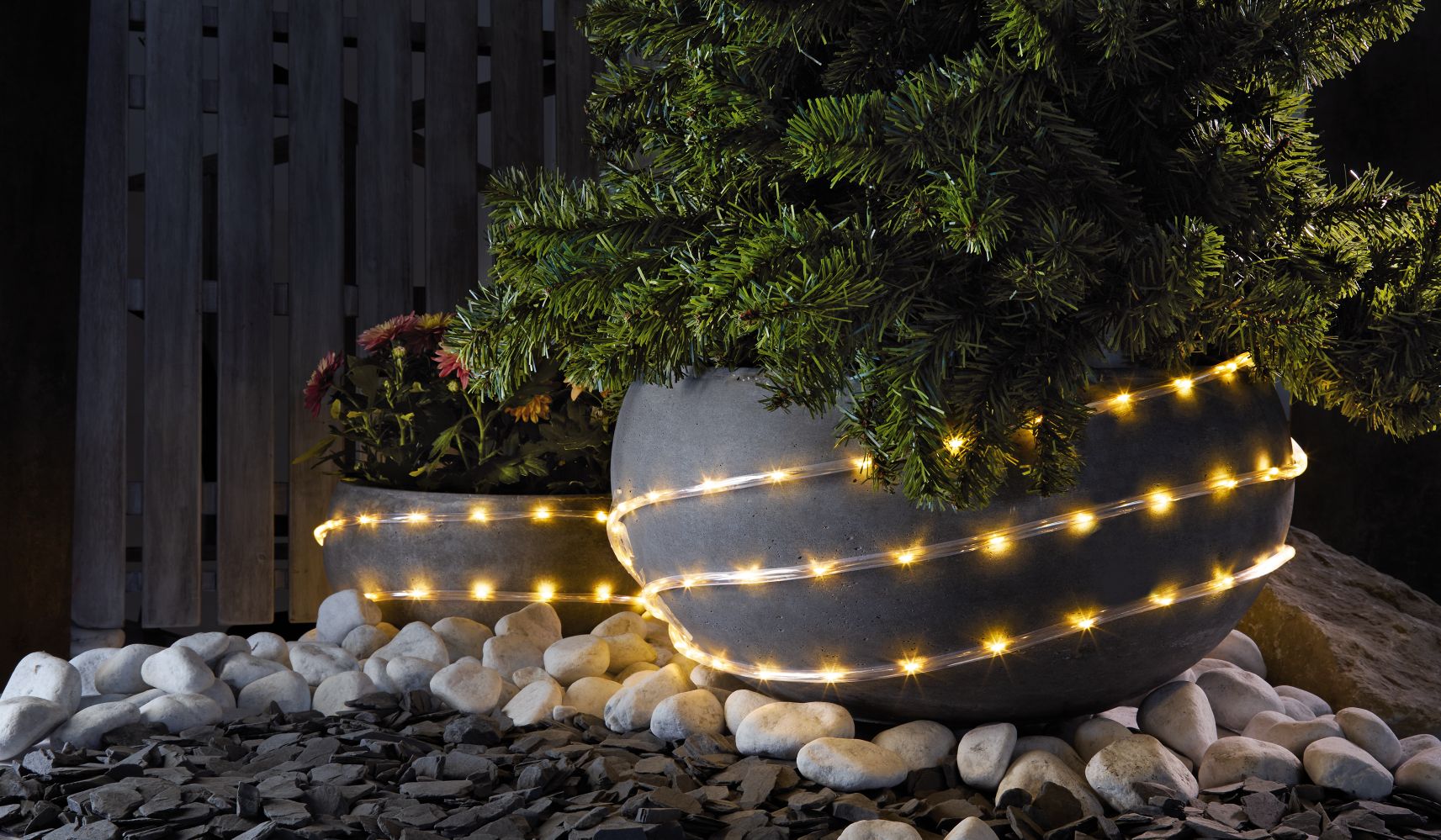 LED Lichterschlauch au&szlig;en - versch. Ausf&uuml;hrungen - Warmwei&szlig; - Bild 1