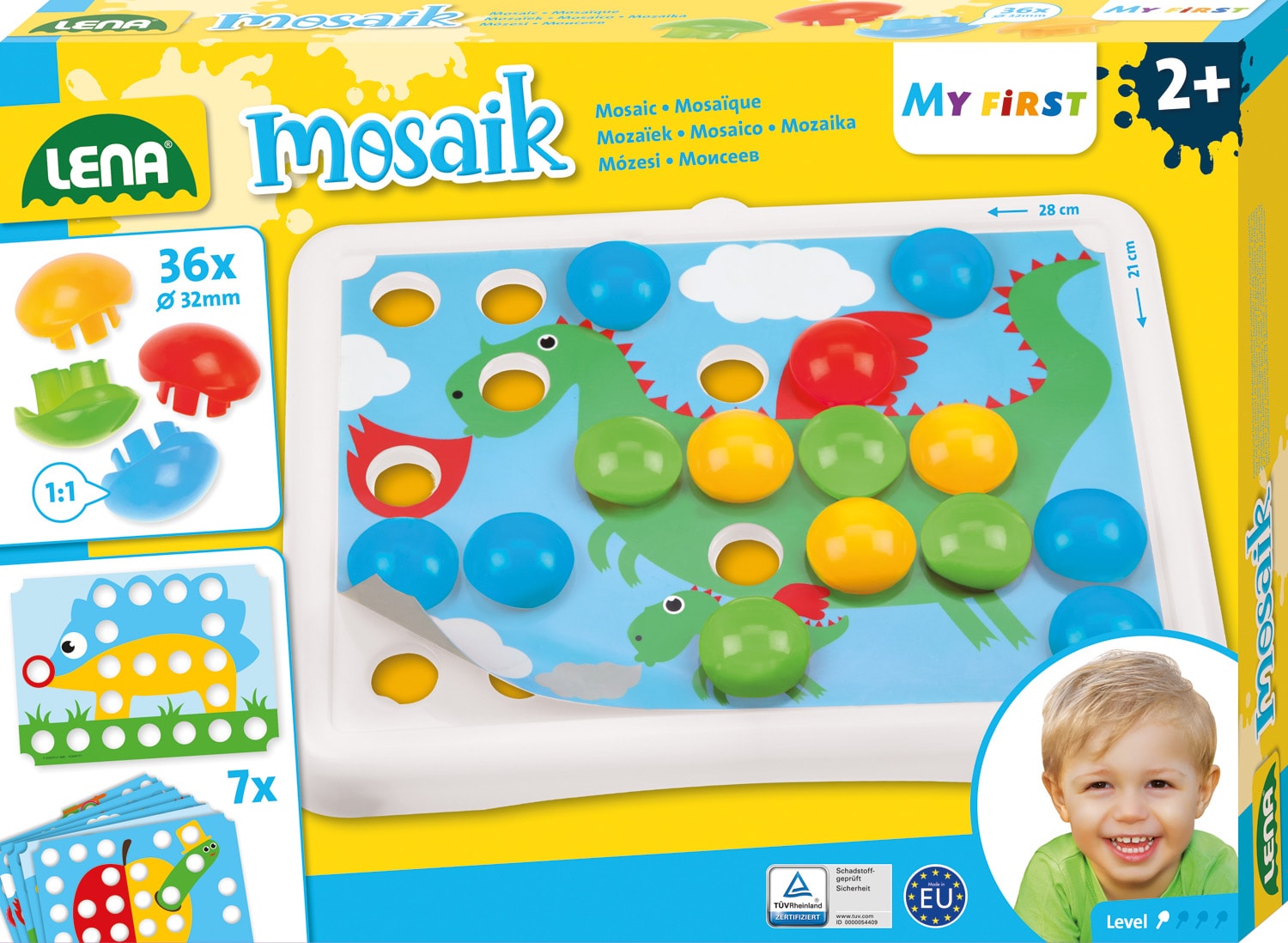 My First Mosaik Tiere, Faltschachtel - Bild 1