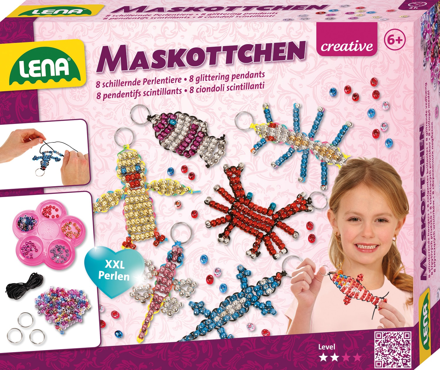 Maskottchen, gro&szlig;, Faltschachtel - Bild 1